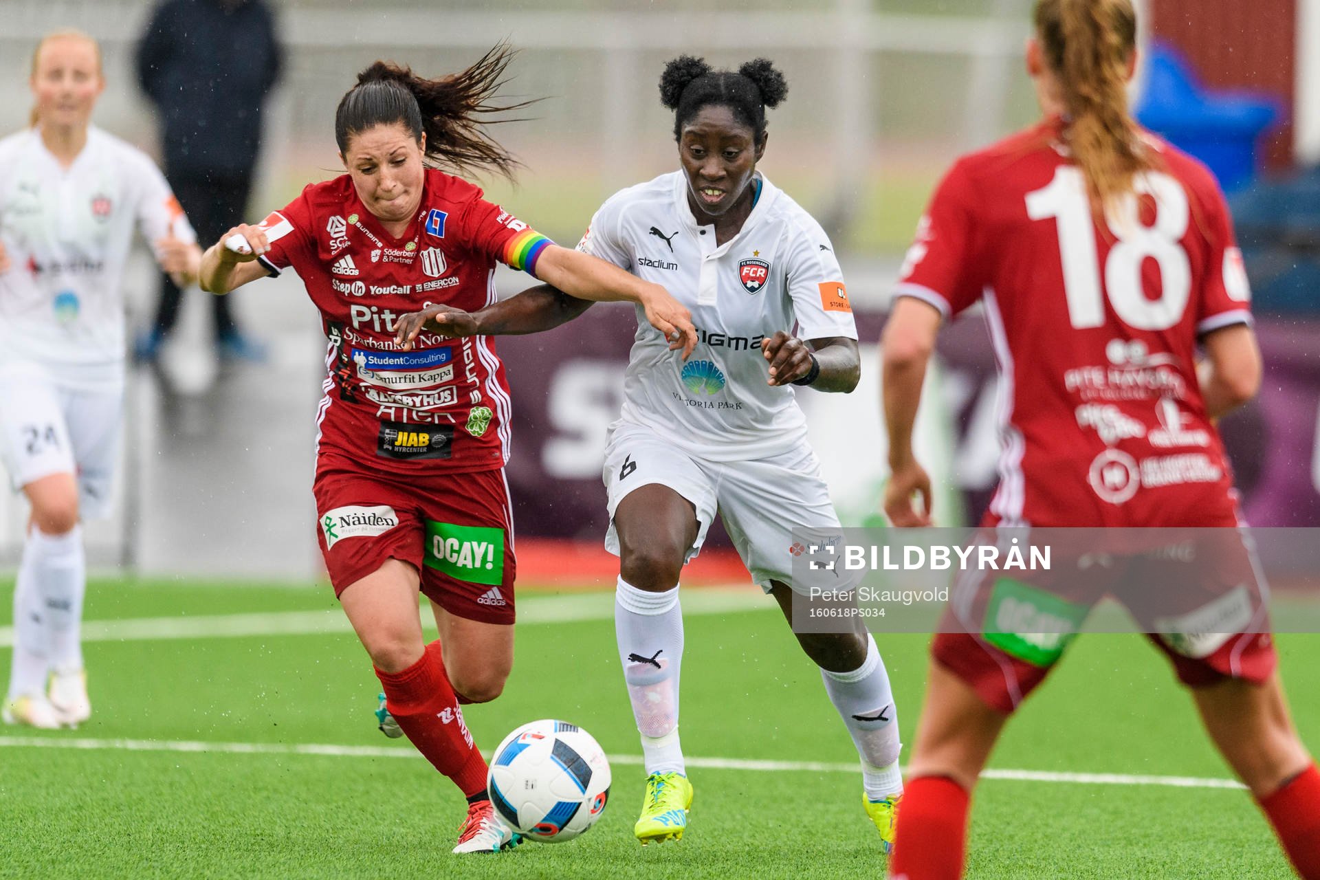 Piteås Josefin Johansson och Rosengårds Anita Asante