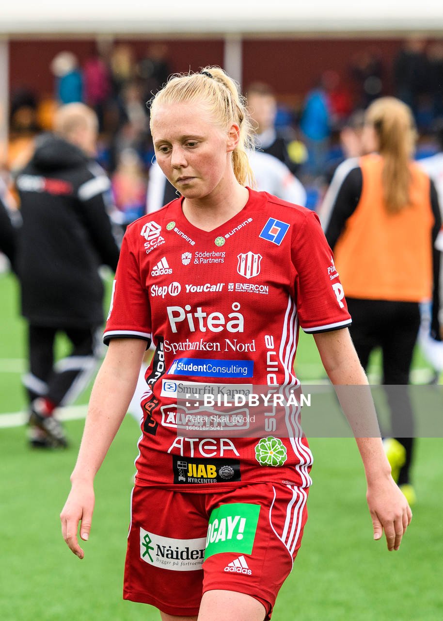 Piteås Elin Bragnum deppar
