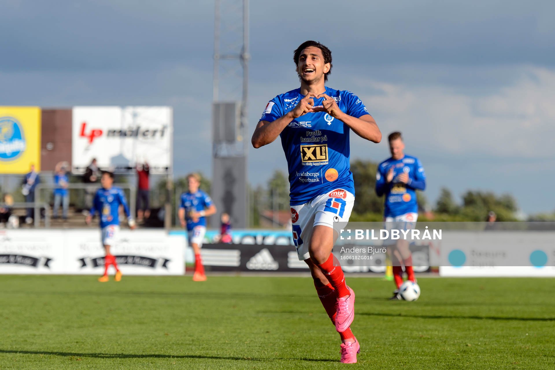 Åtvidabergs Mahmoud Eid jublar