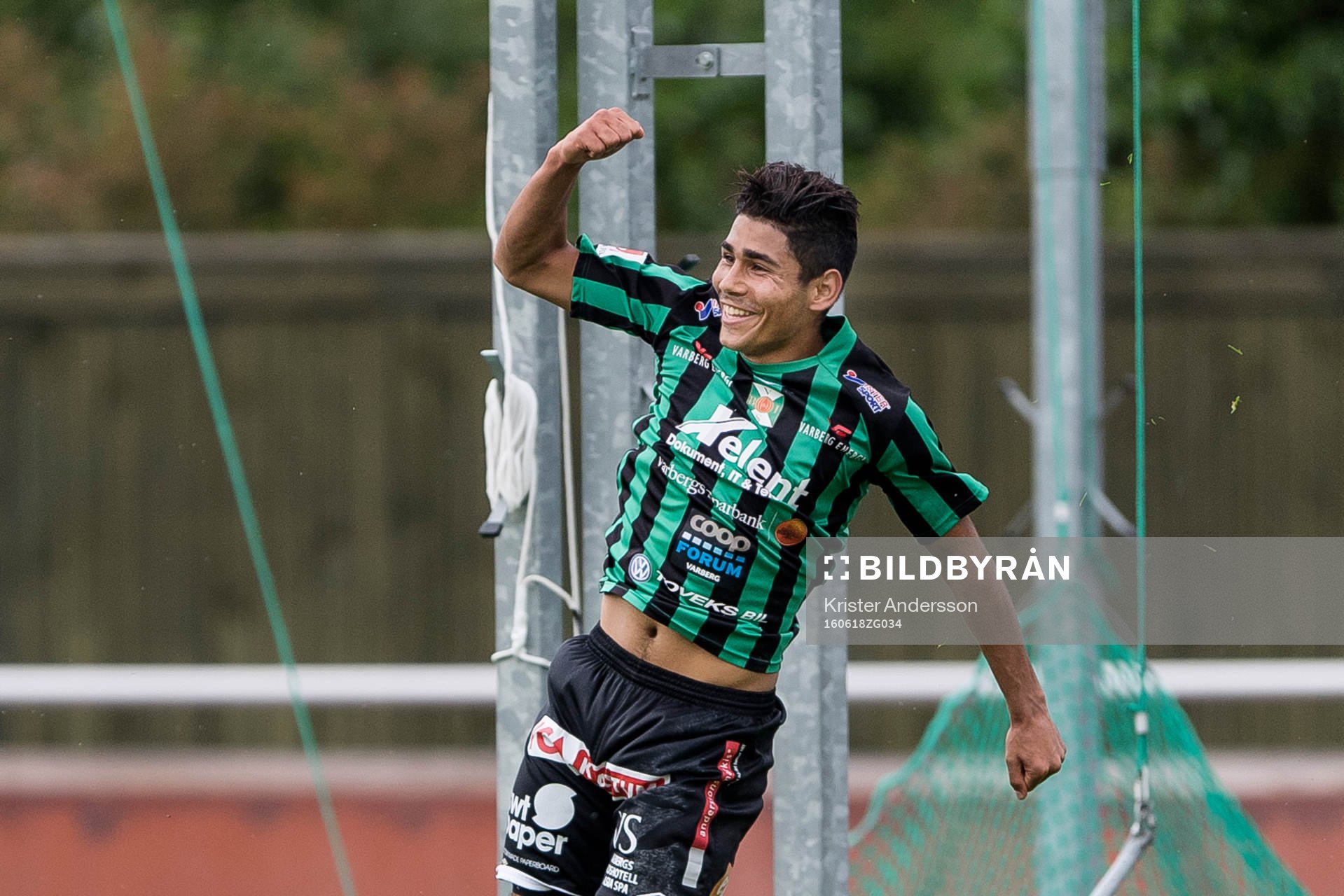 Varbergs Hosam Aiesh jublar