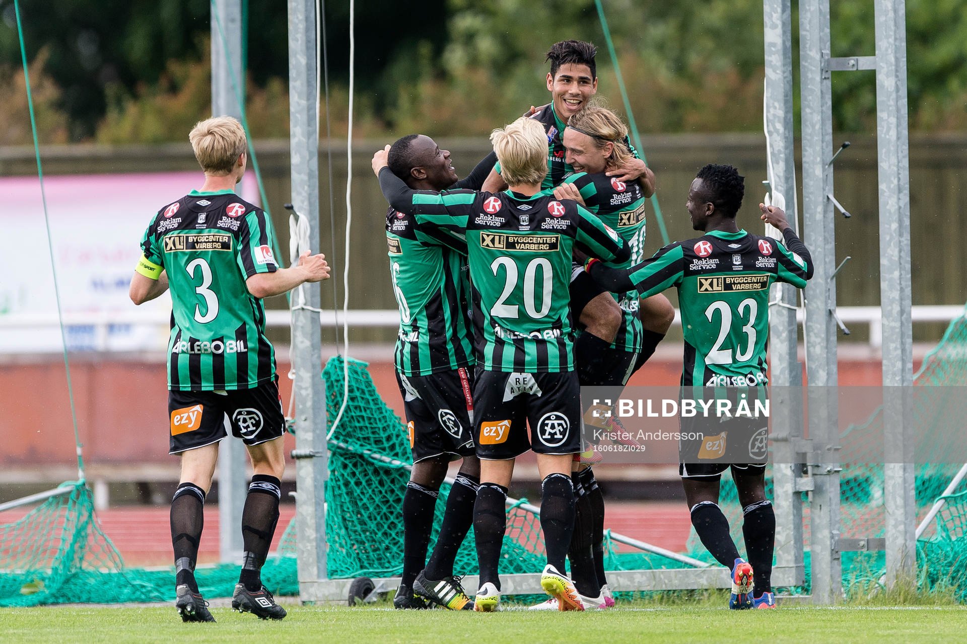 Varbergs Hosam Aiesh jublar