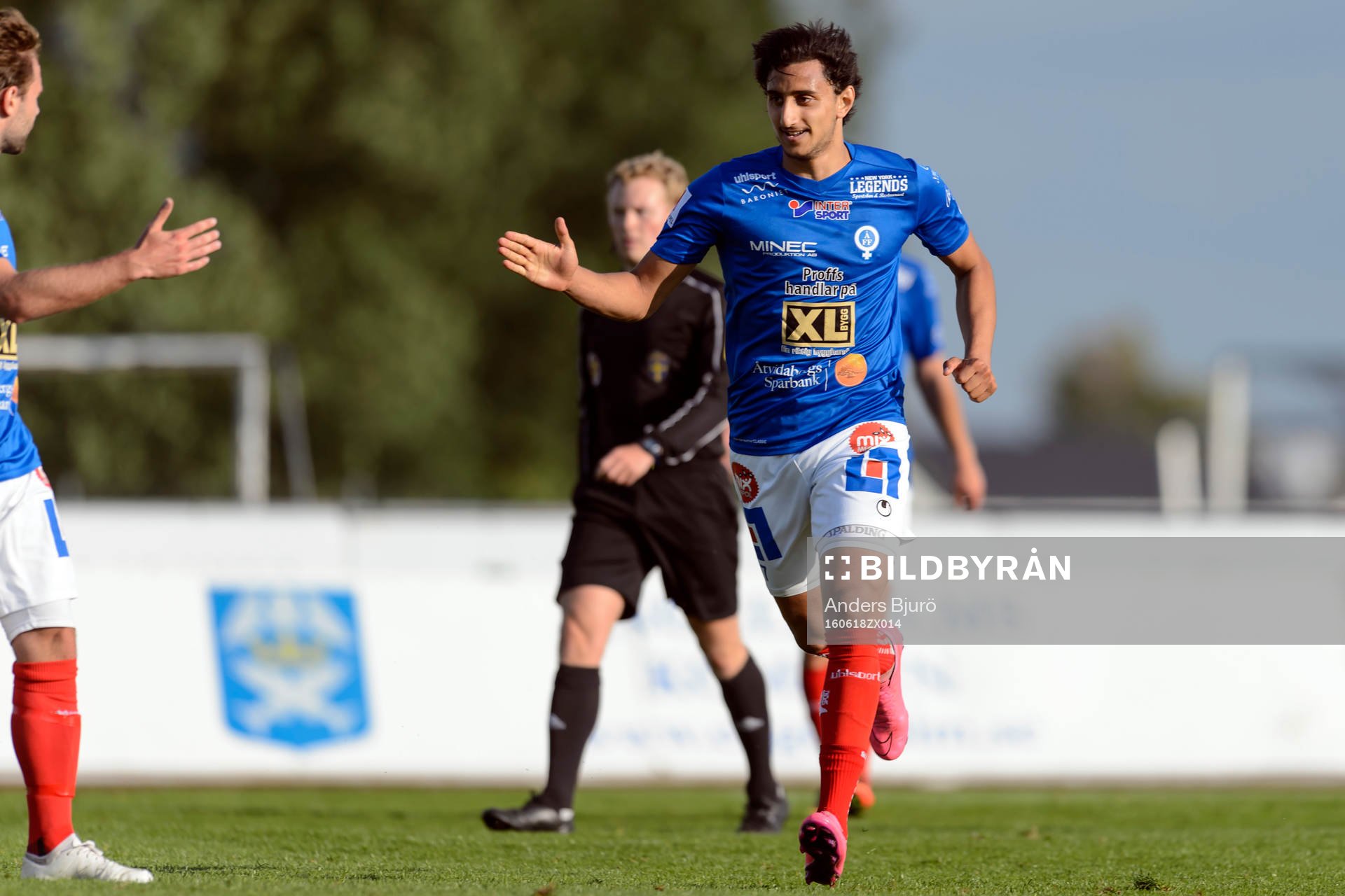Åtvidabergs Mahmoud Eid jublar