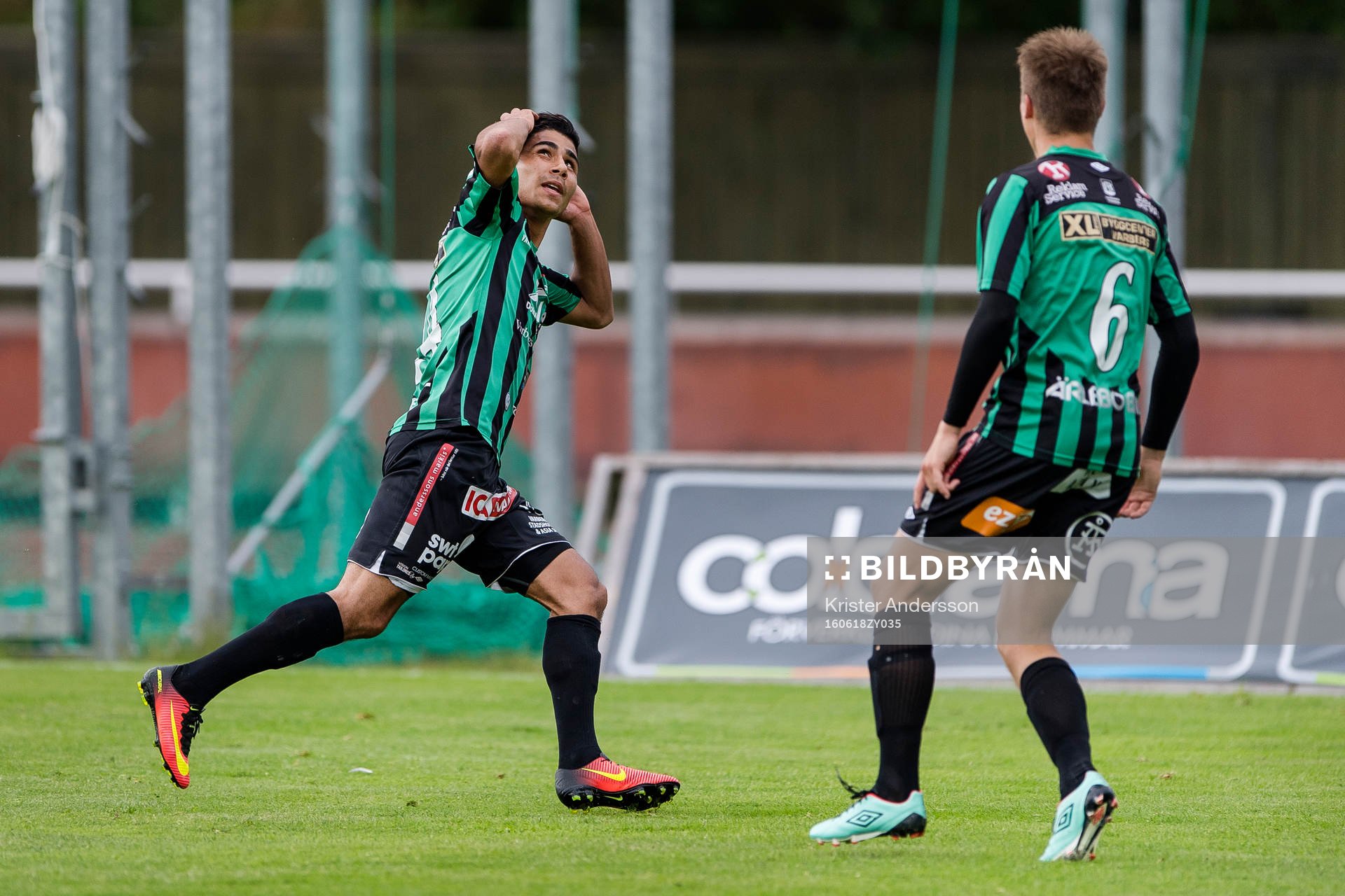 Varbergs Hosam Aiesh jublar