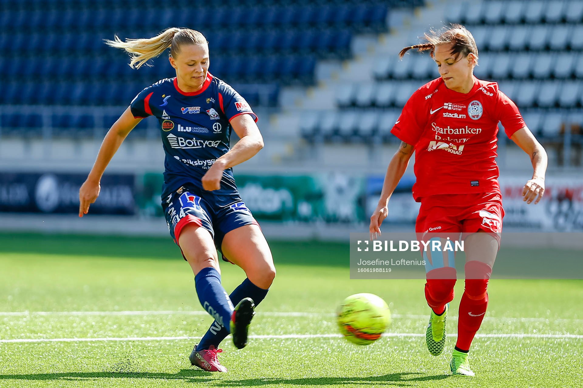 Linköpings Fridolina Rolfö gör 1-0