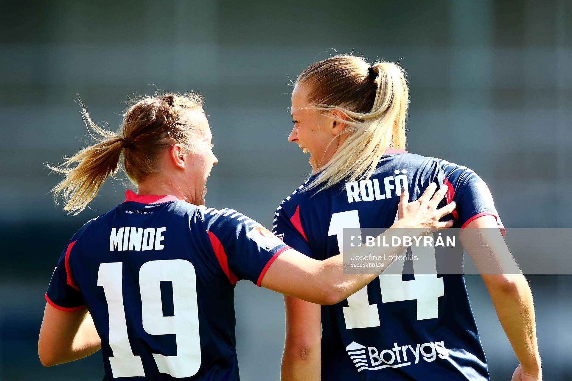 Linköpings Kristine Minde och Linköpings Fridolina Rolfö
