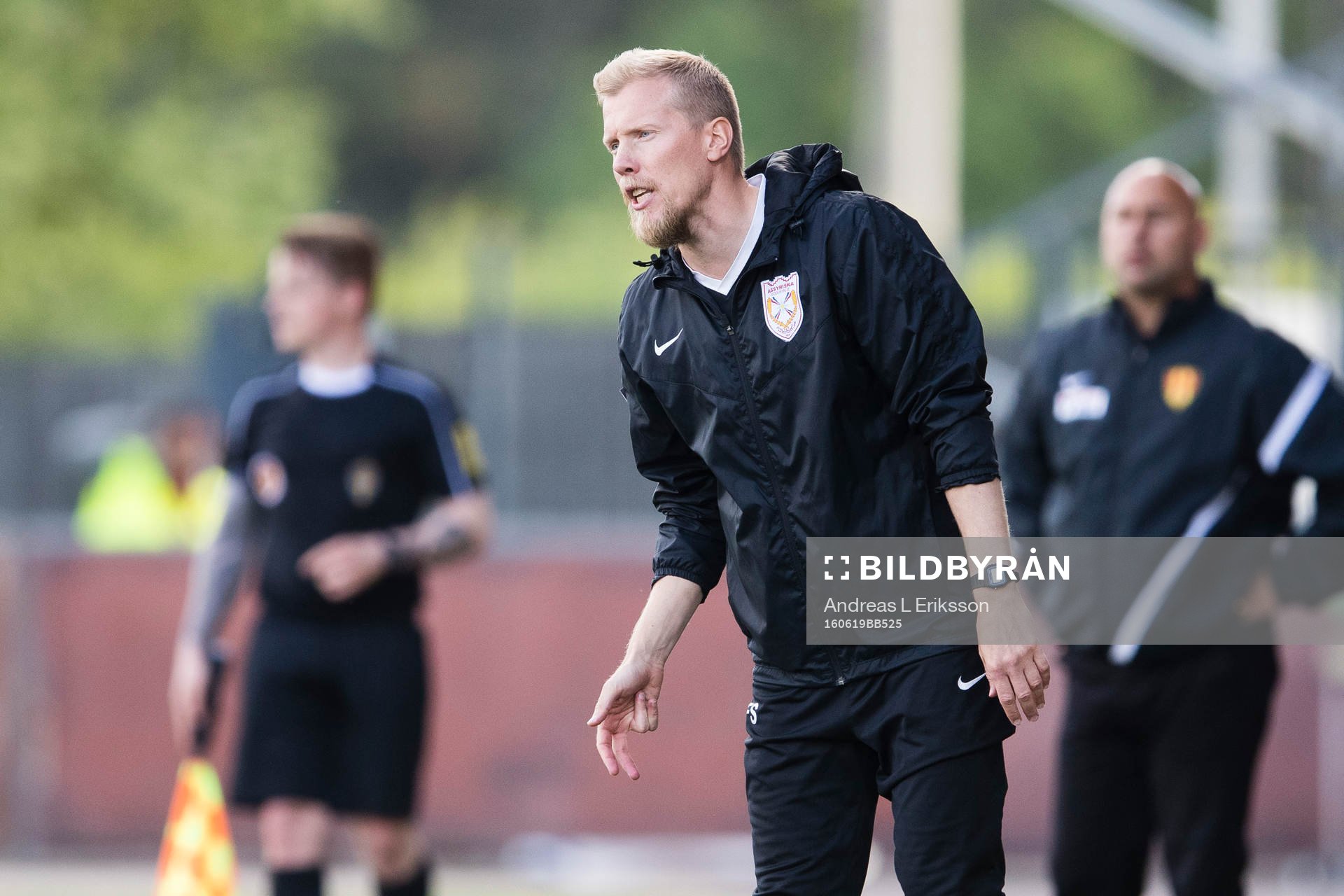 Assyriskas tränare Fredrik Samuelsson