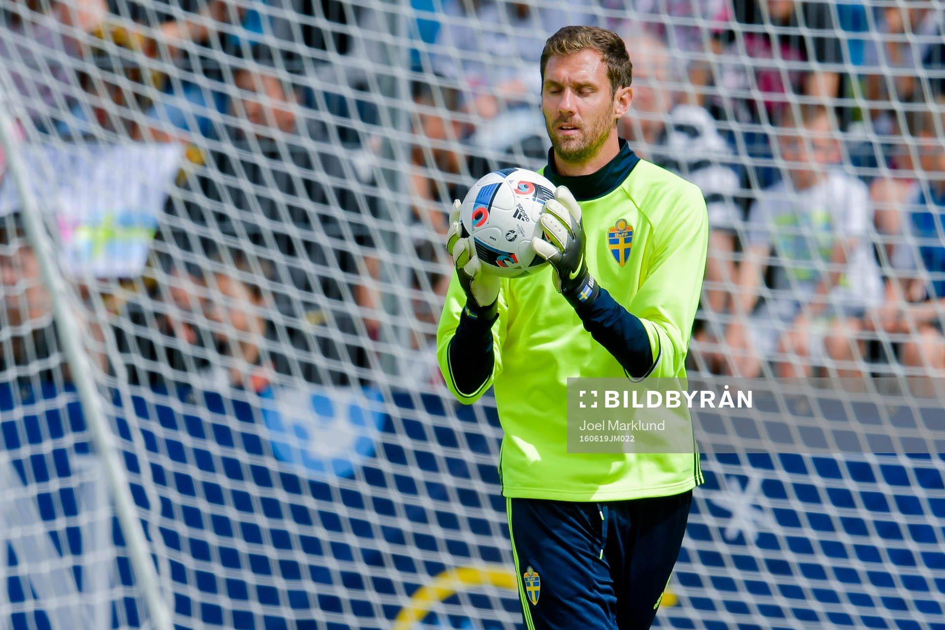 Sveriges målvakt Andreas Isaksson