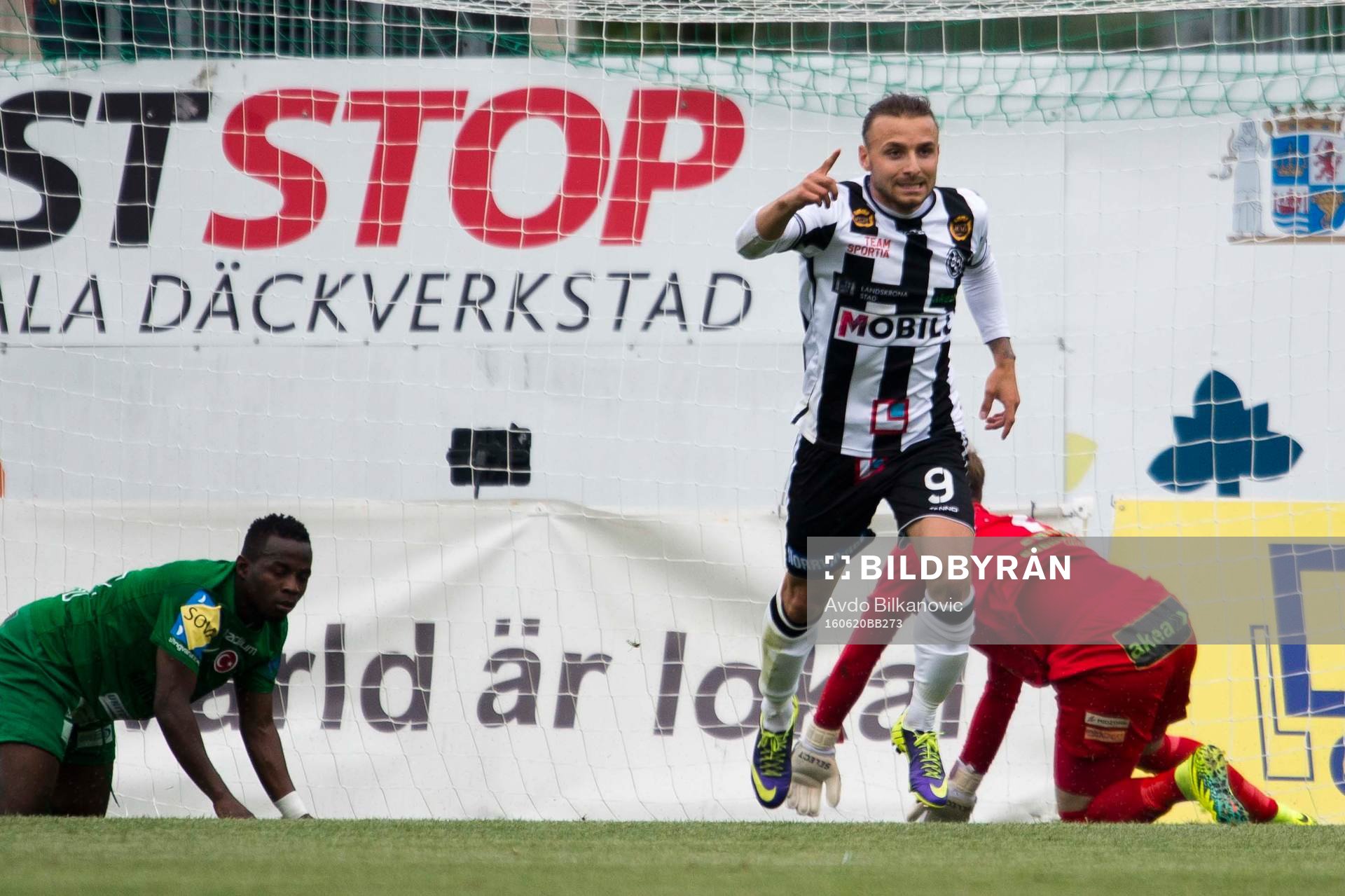 Landskronas Filip Pivkovski jublar