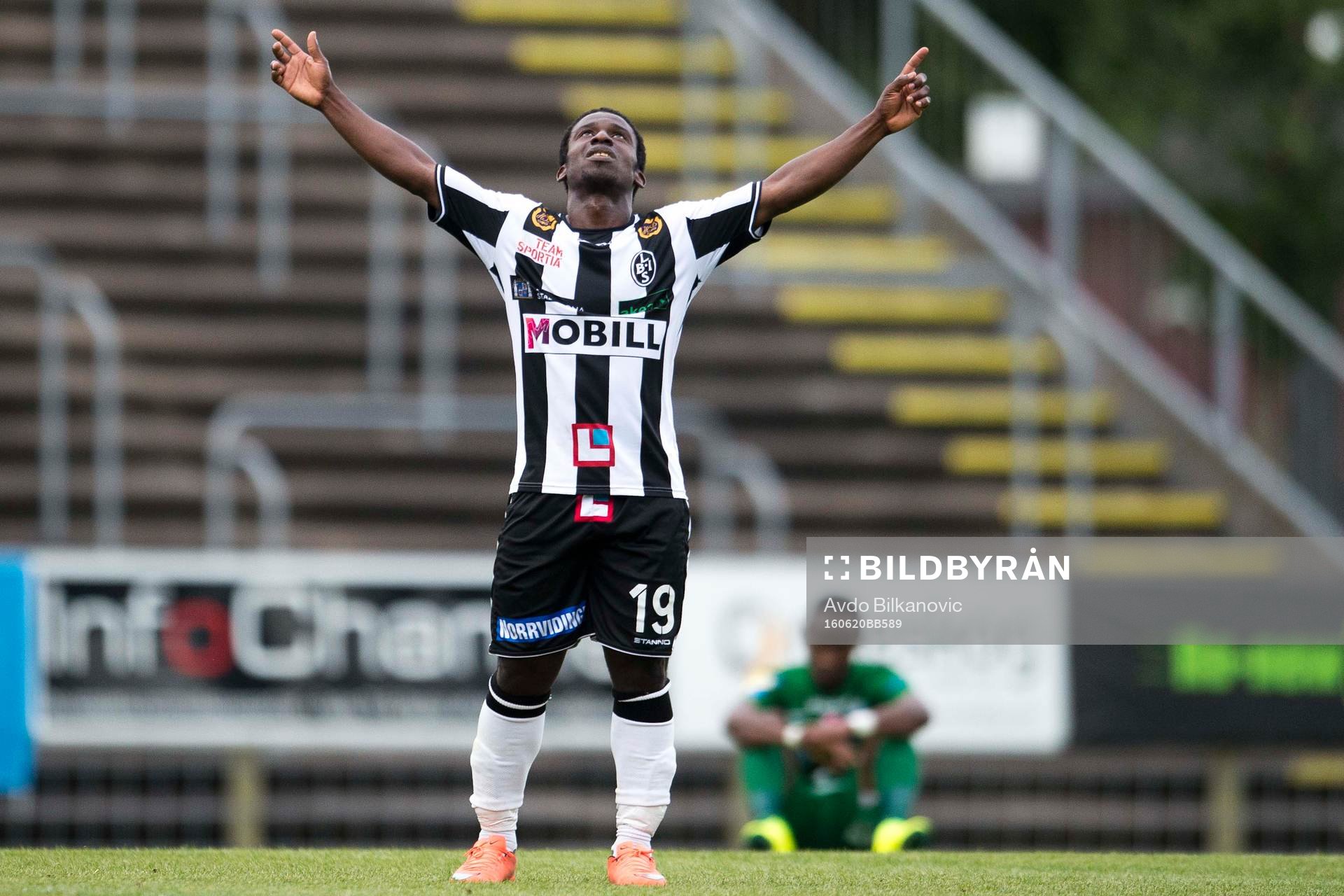 Landskronas Thierry Zahui jublar