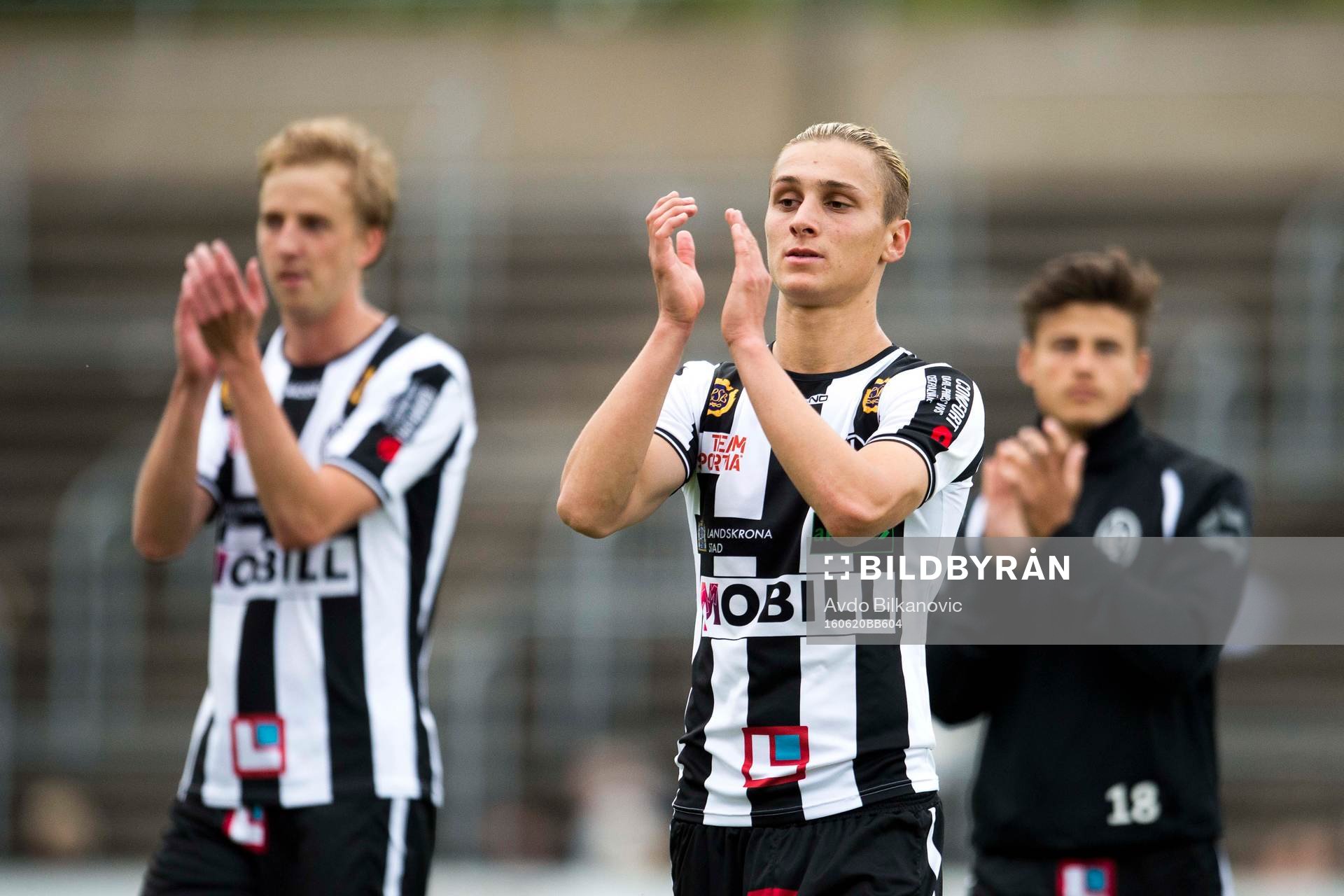Landskronas Jonathan Levi tackar publiken