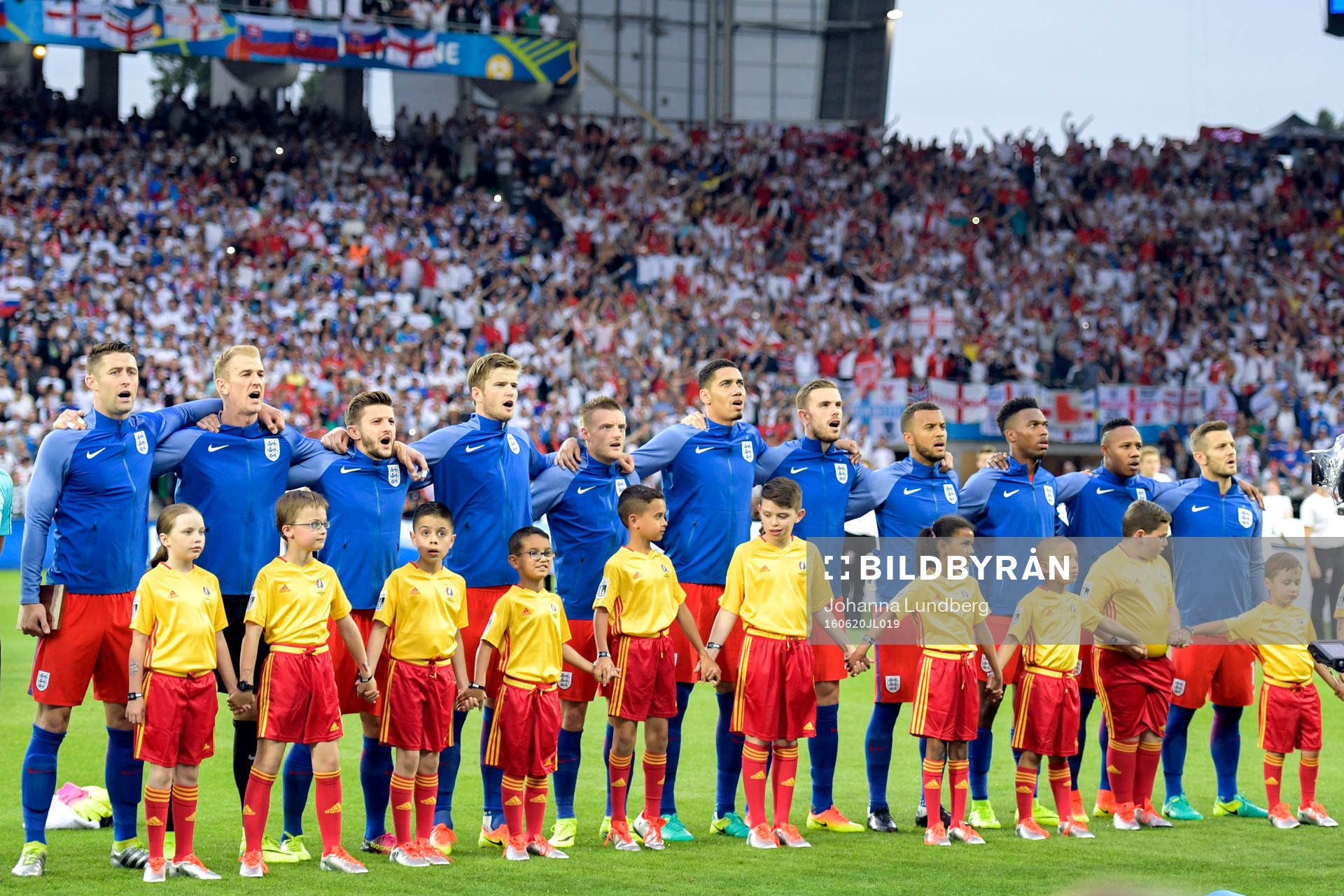 Englands startelva
