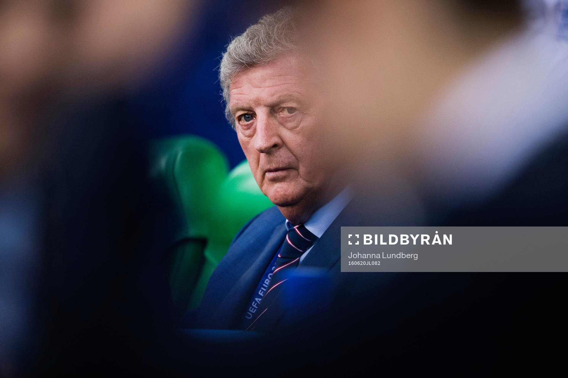Englands förbundskapten Roy Hodgson  i fotbollsmatchen
