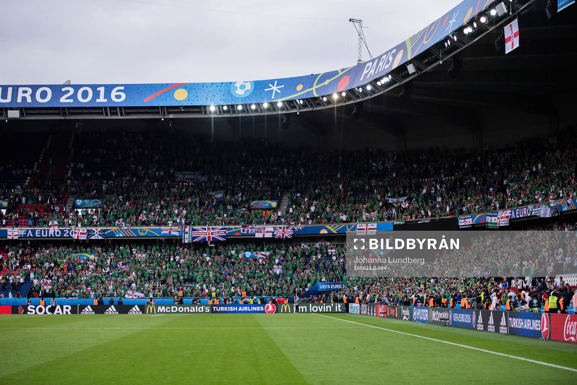 Nordirlands supportrar vill inte gå hem