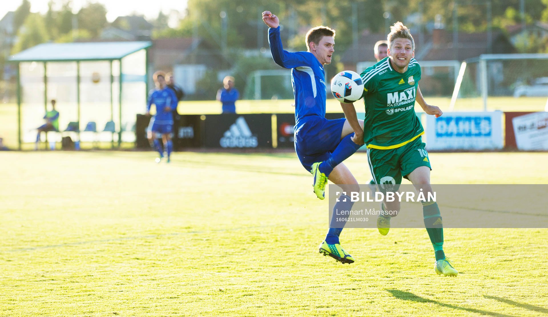 i matchen i division 5 mellan Åhus och Bjärnum i Åhus 21