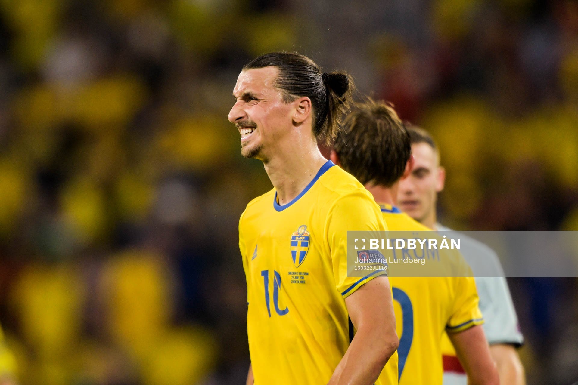 Sveriges Zlatan Ibrahimovic deppar