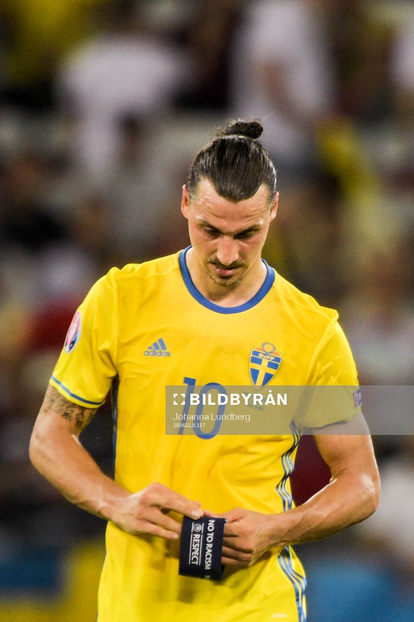 Sveriges Zlatan Ibrahimovic deppar