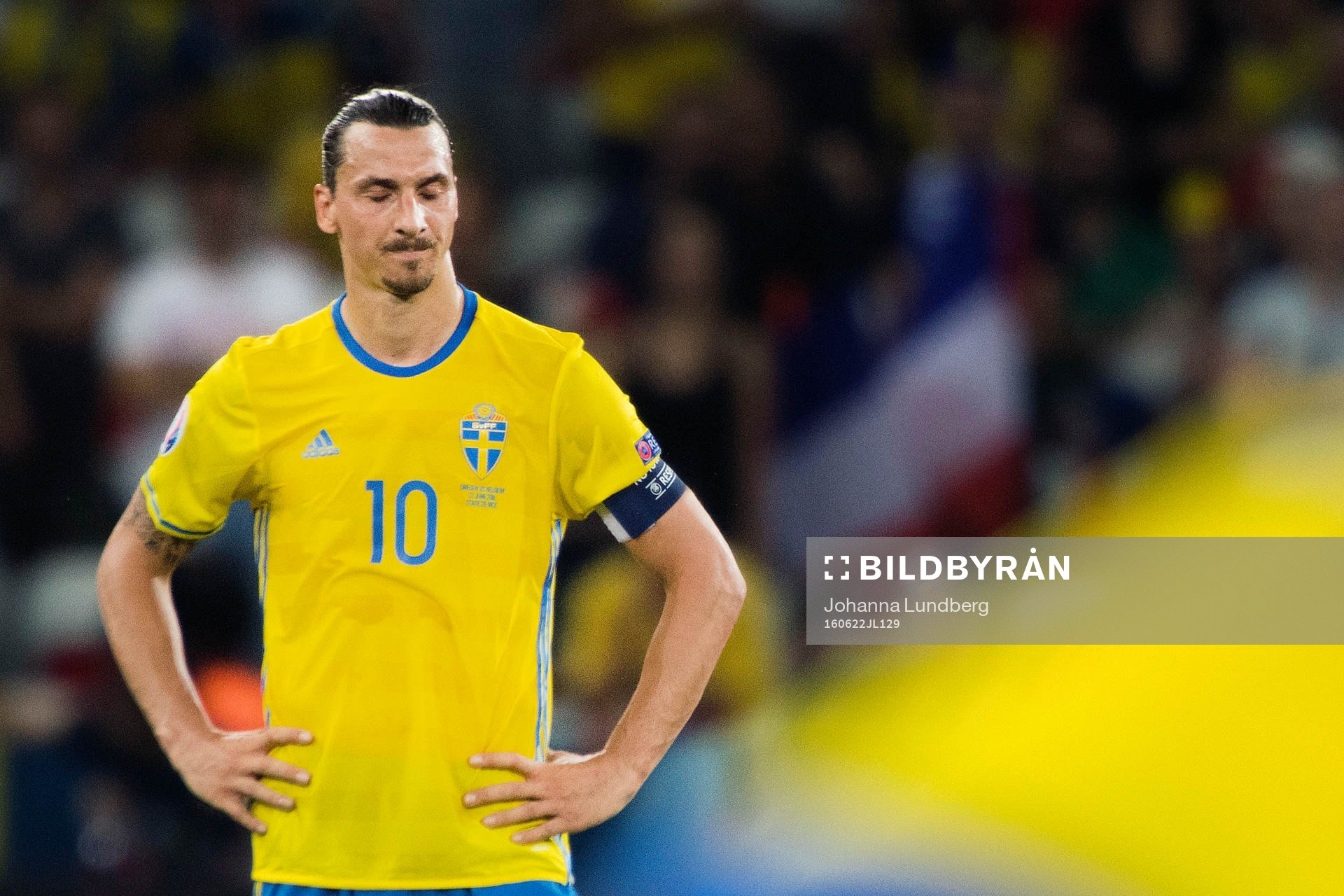 Sveriges Zlatan Ibrahimovic deppar