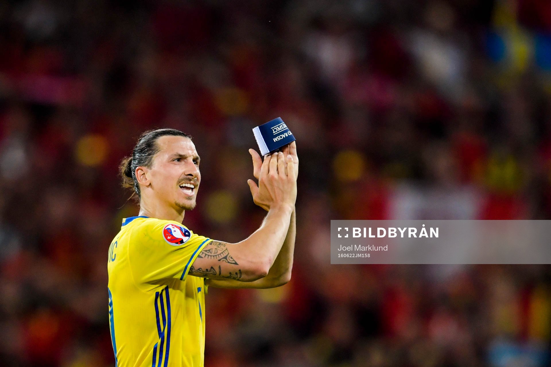 Sveriges Zlatan Ibrahimovic deppar