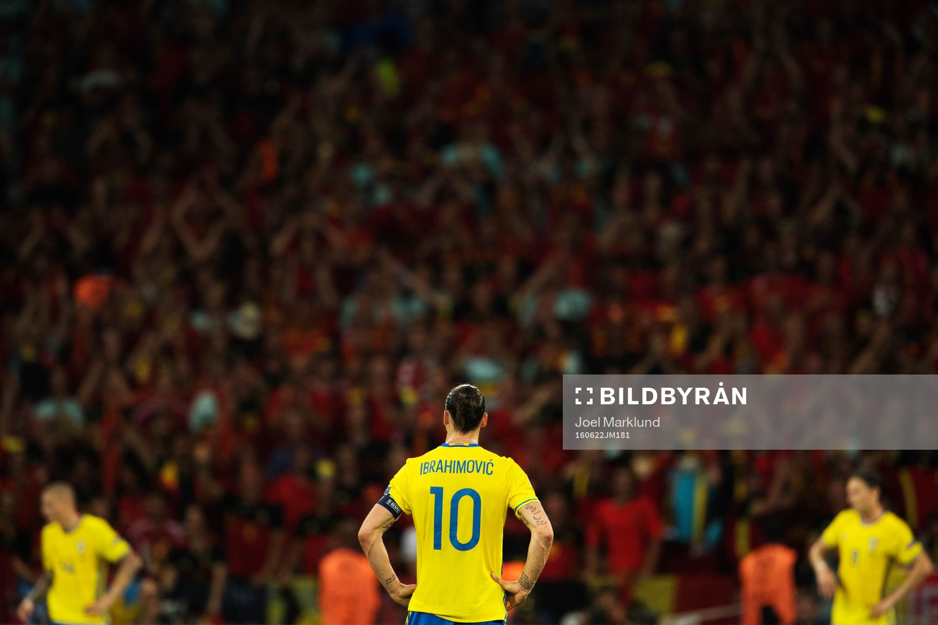 Sveriges Zlatan Ibrahimovic deppar