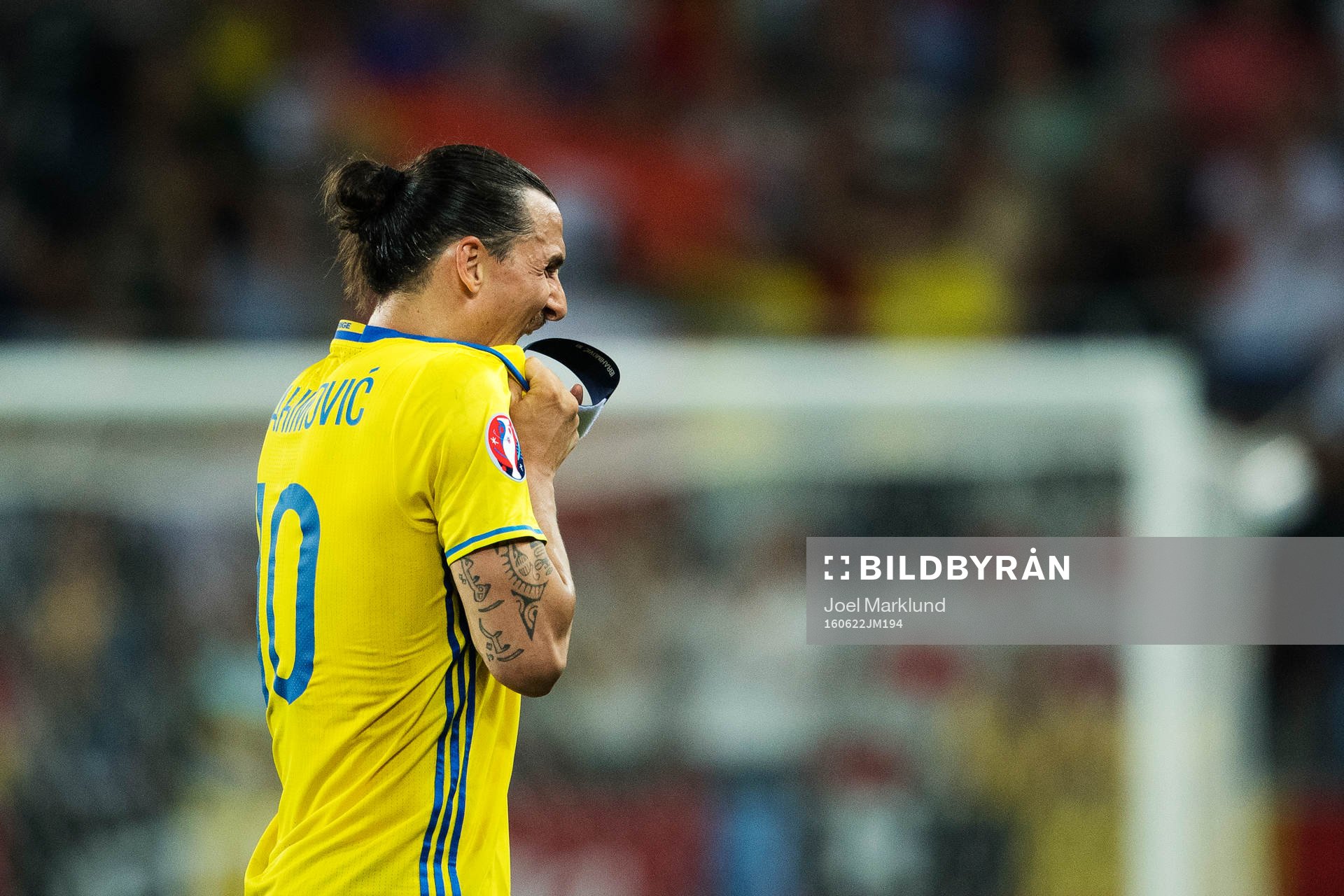 Sveriges Zlatan Ibrahimovic deppar