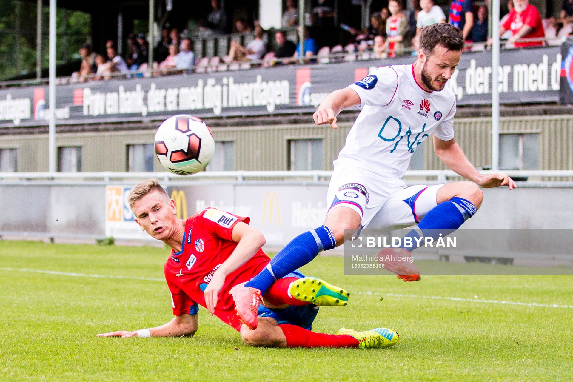 Helsingborgs Charlie Weberg och Vålerengas  Jonathan