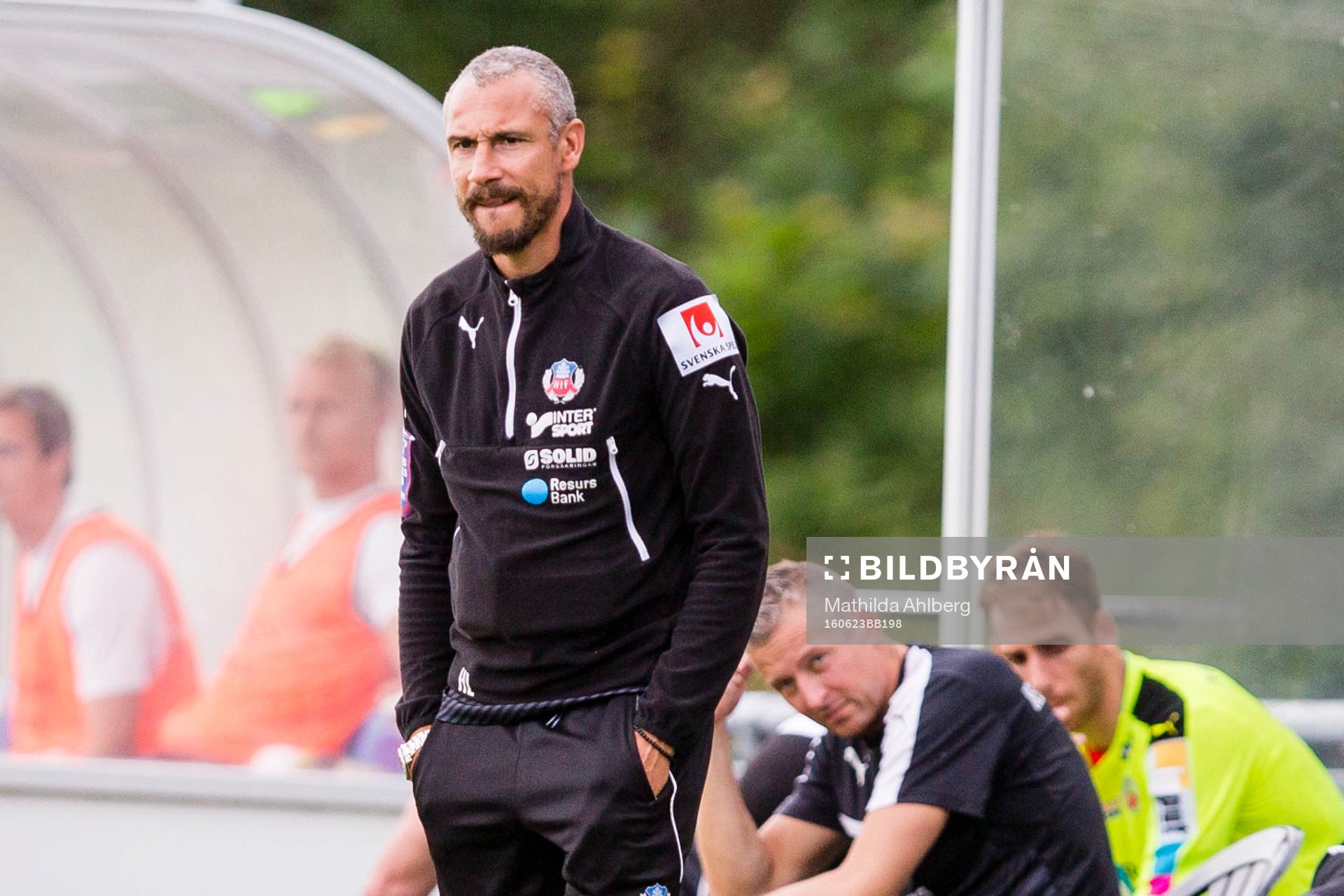 Helsingborgs manager Henrik Larsson