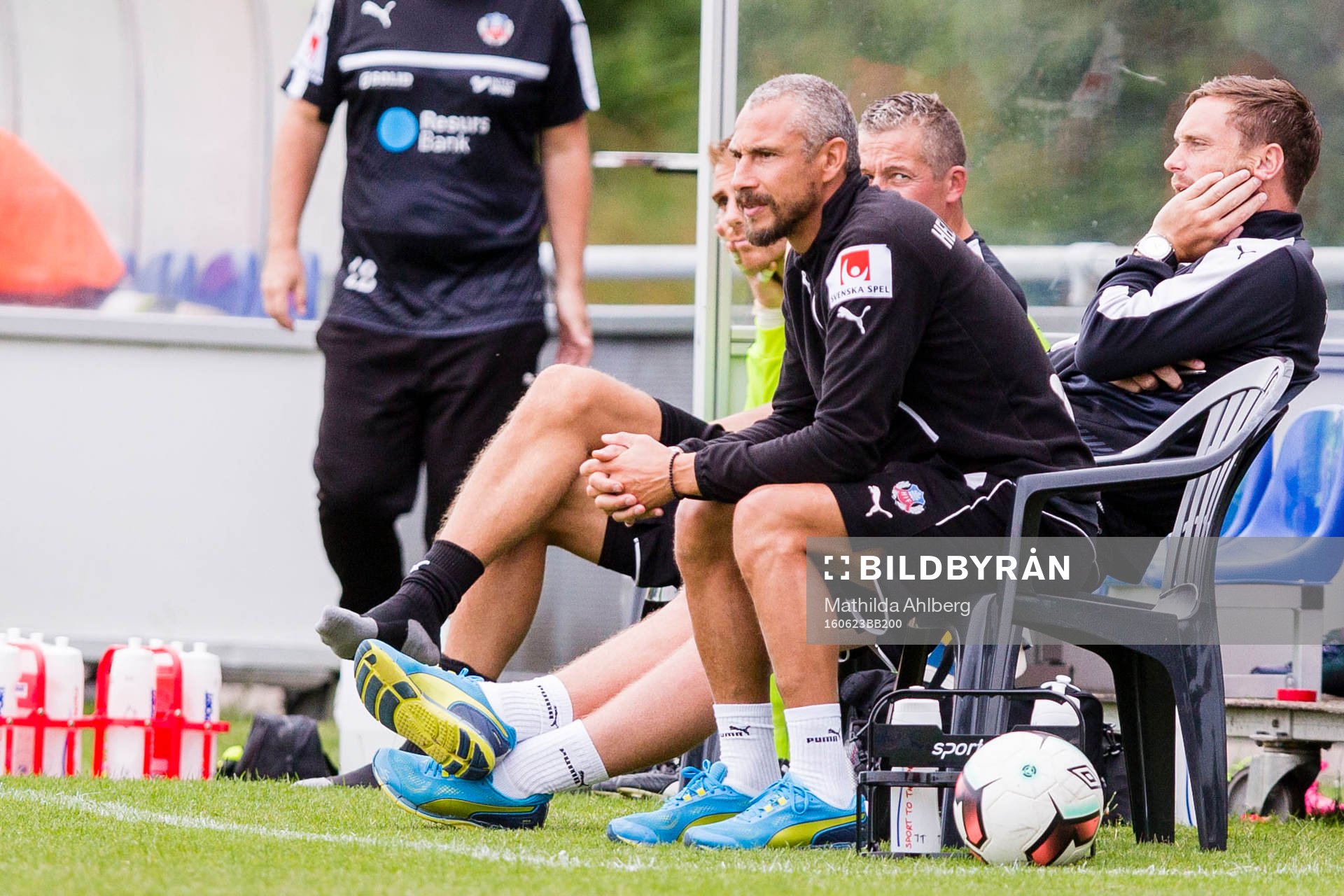 Helsingborgs manager Henrik Larsson