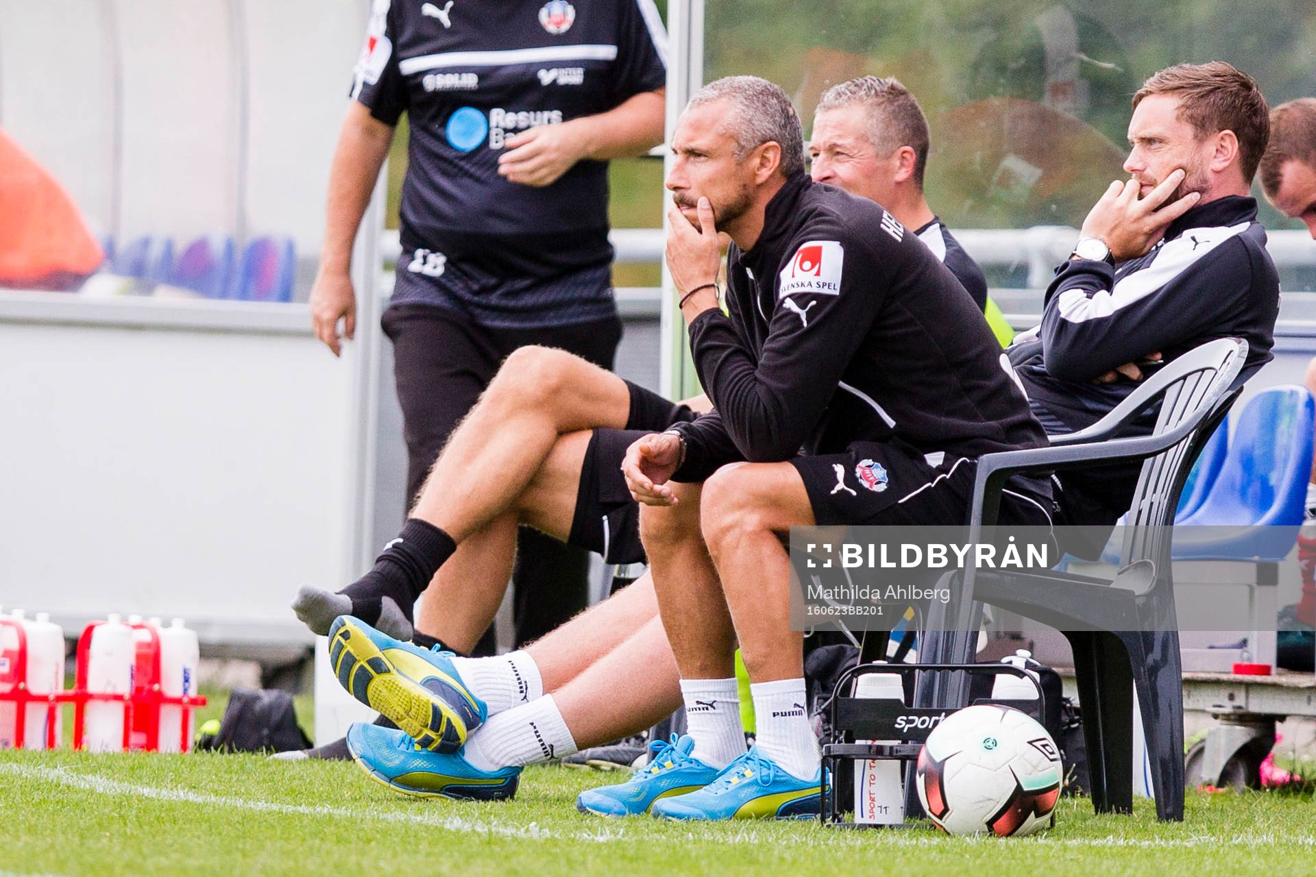 Helsingborgs manager Henrik Larsson