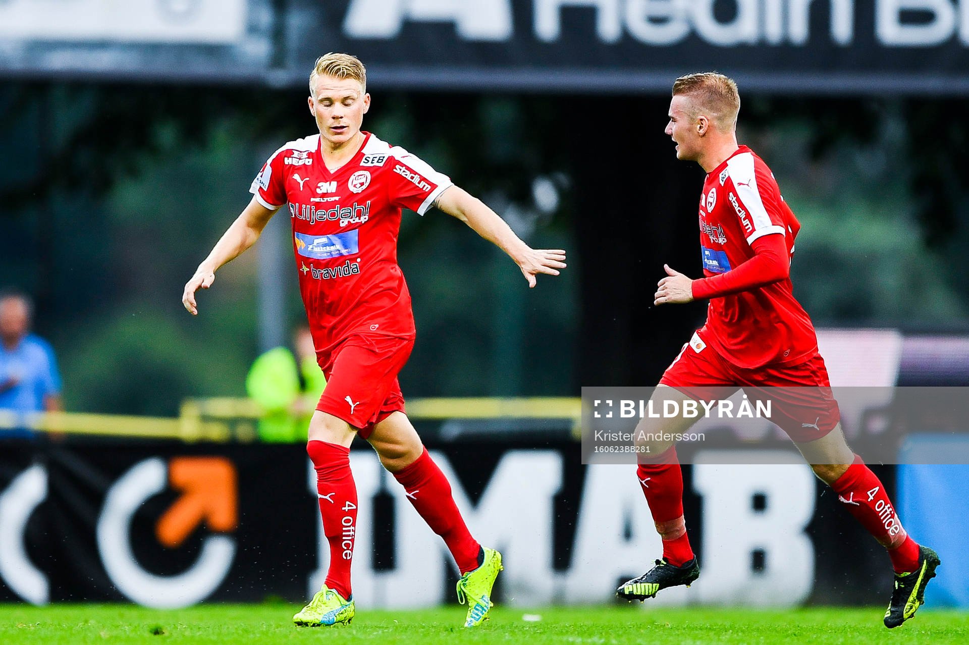 Värnamos Pär Cederqvist jublar