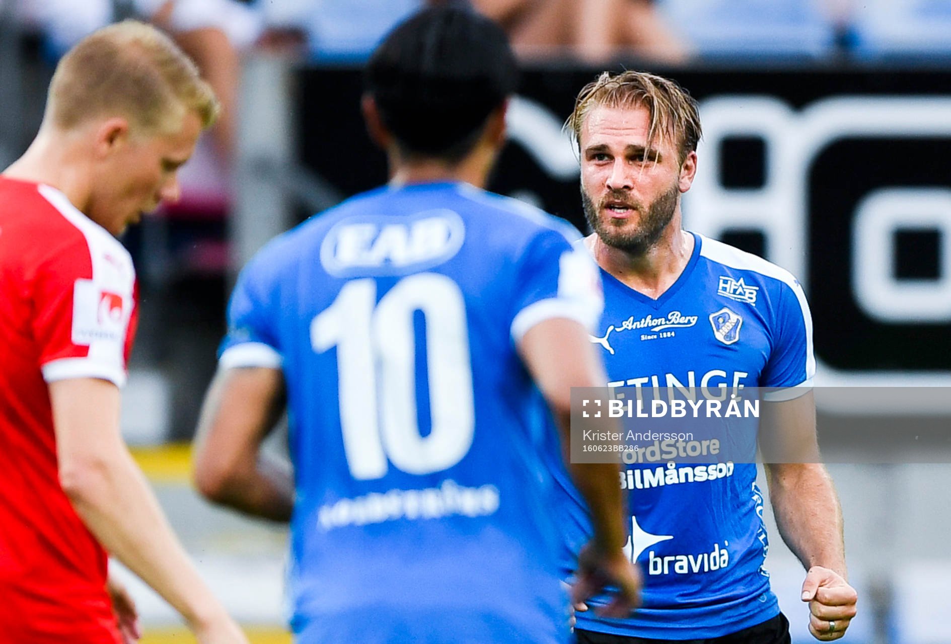 Halmstads Jesper Westerberg jublar