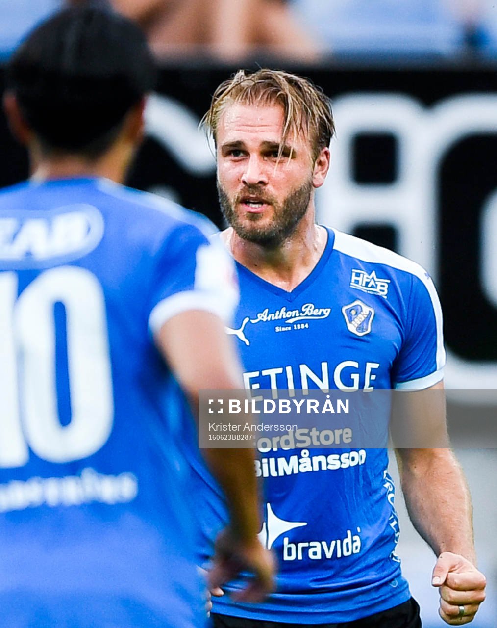Halmstads Jesper Westerberg jublar