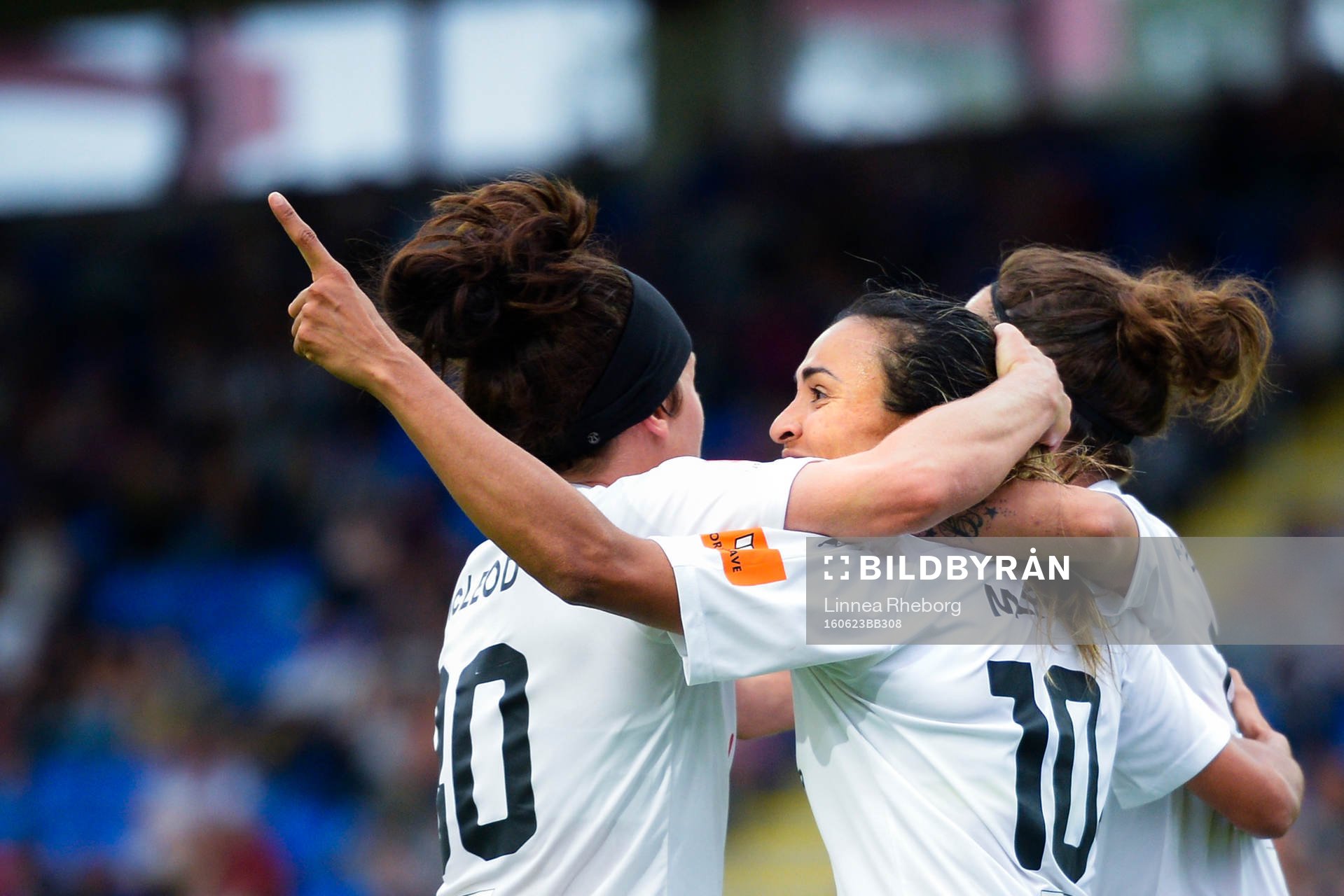 Rosengårds Ella Masar , Marta Viera Da Silva och Natasa
