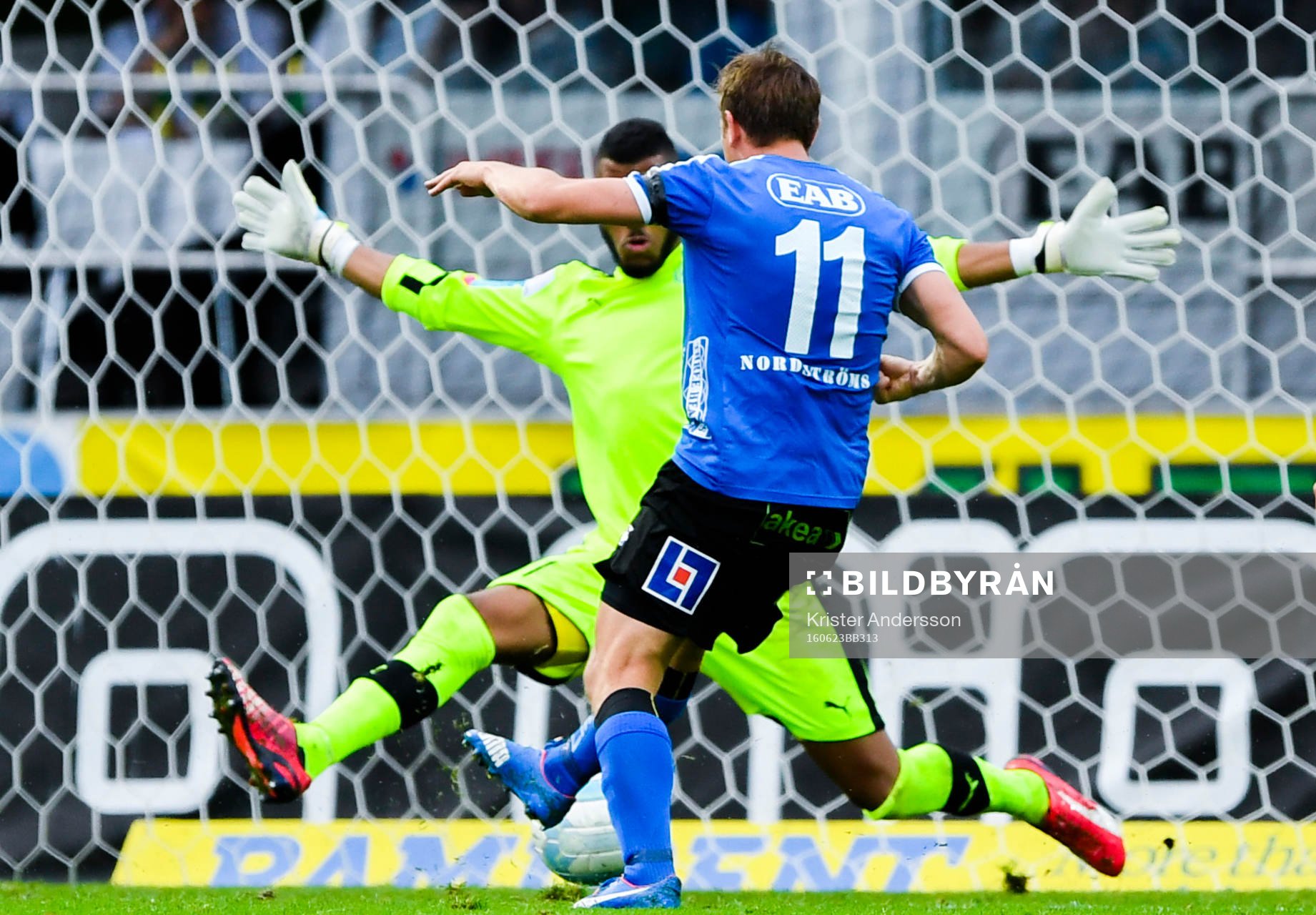 Halmstads Fredrik Olsson gör 4-1