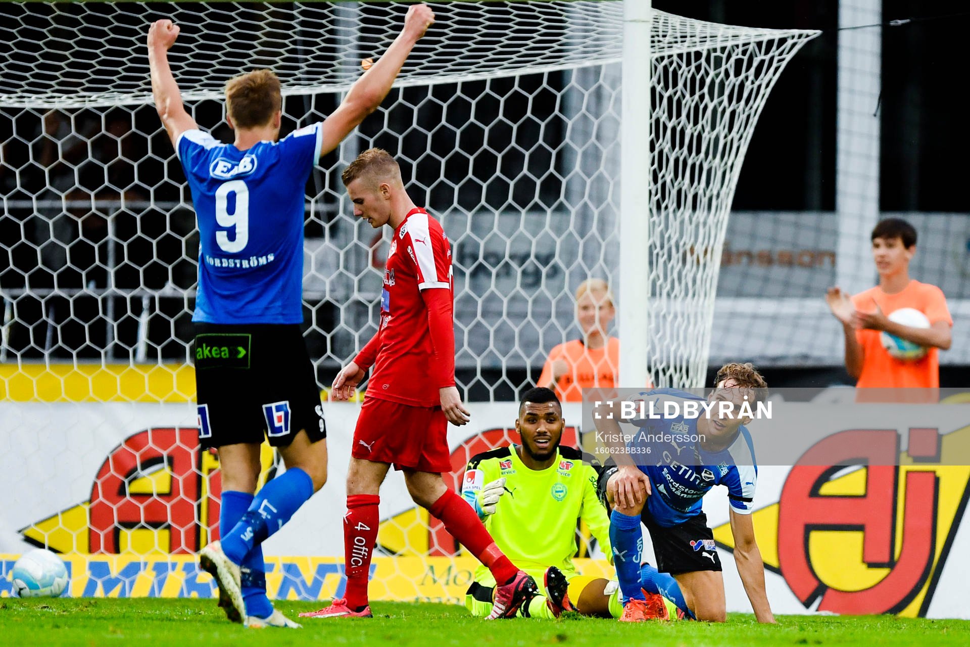 Halmstads Alexander Ruud Tveter och Alexander Henningsson