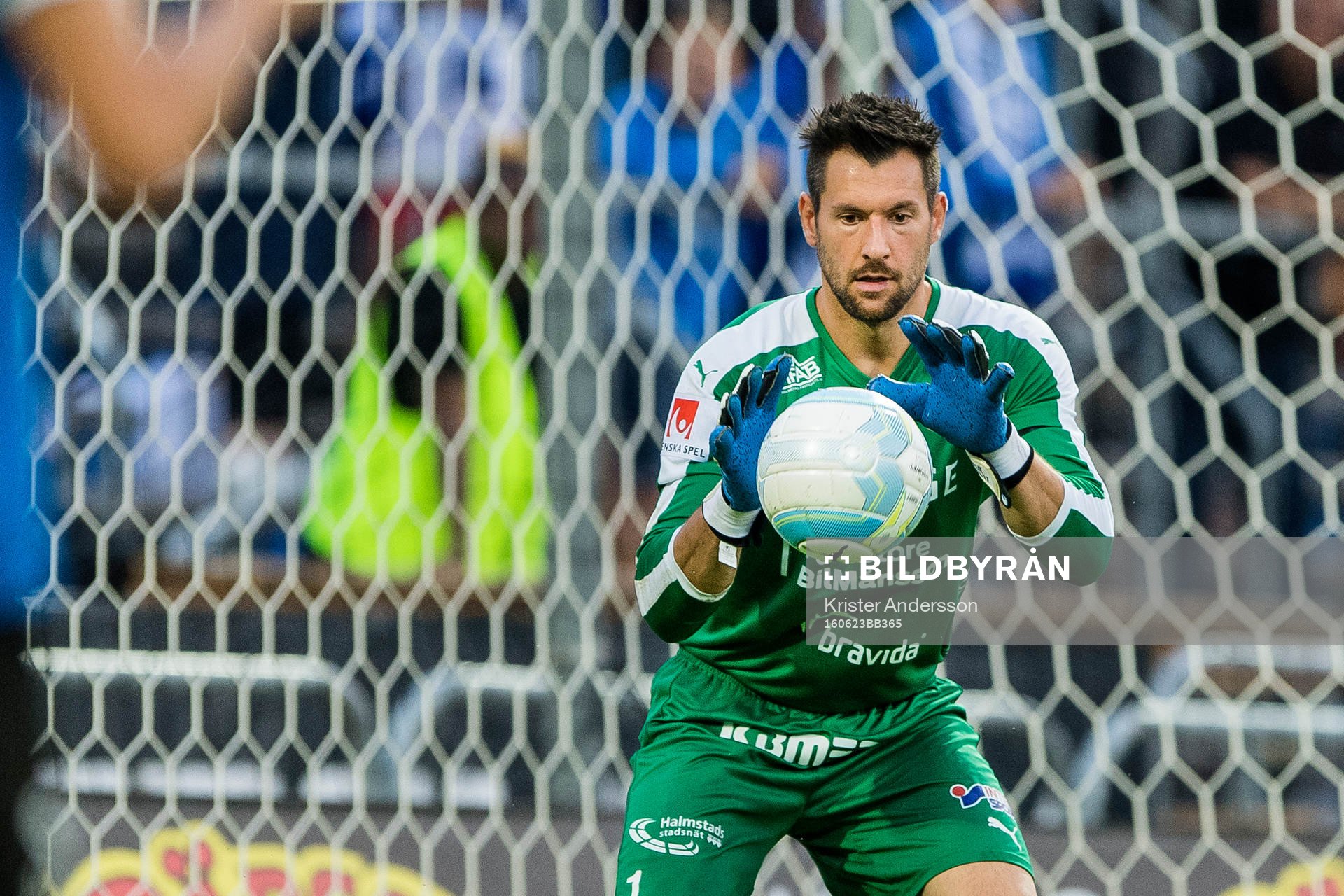 Halmstads målvakt Stojan Lukic