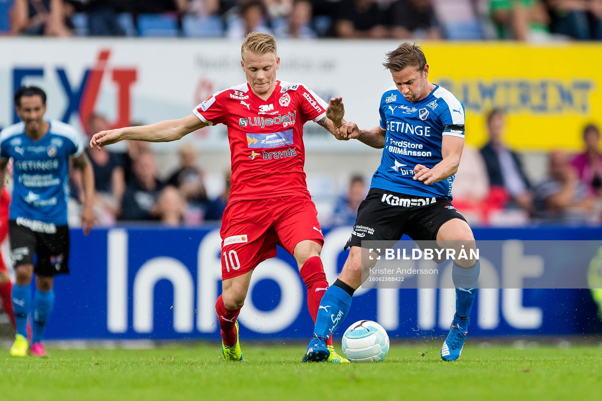 Värnamos Johan Svahn och Halmstads Fredrik Olsson