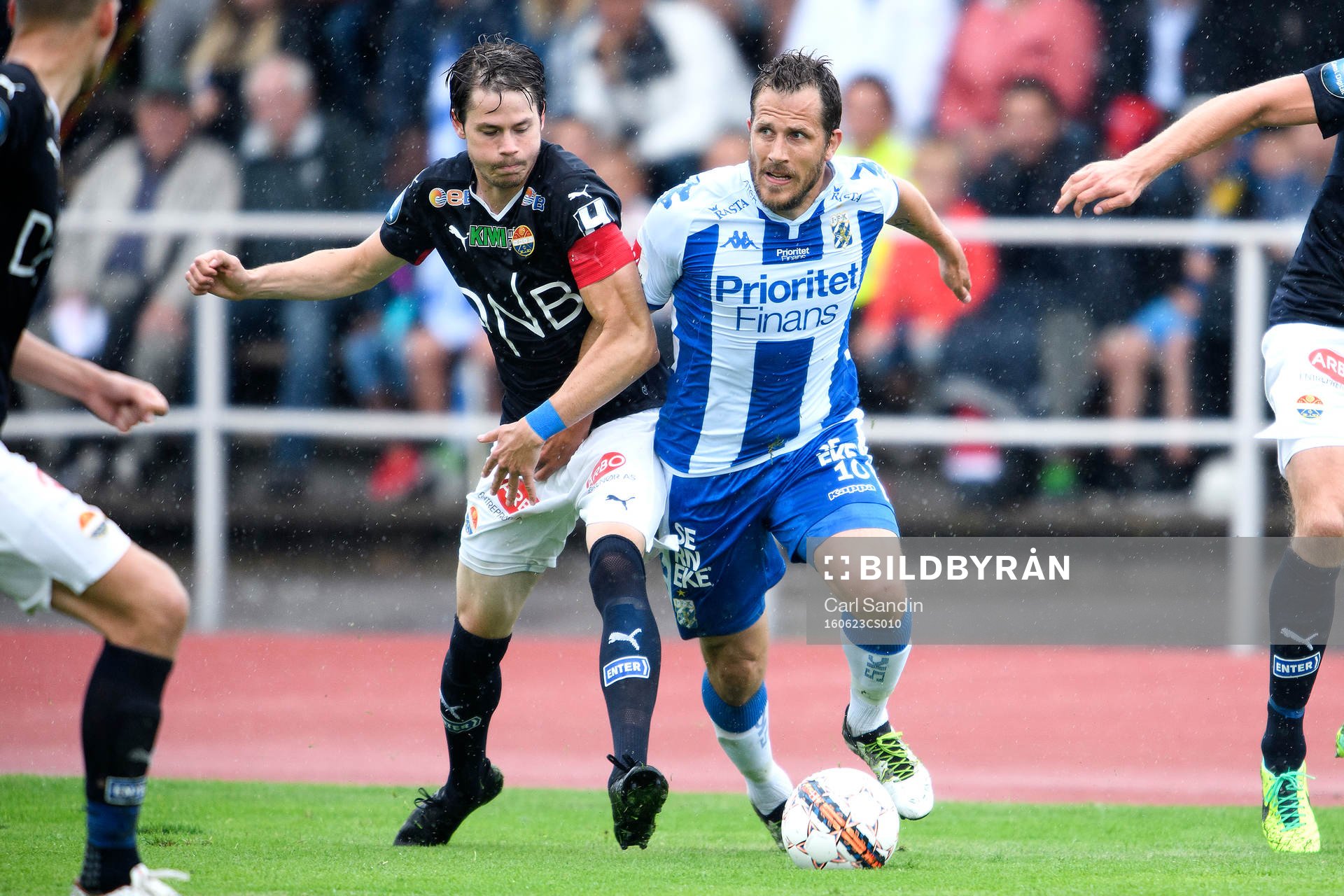 Strömsgodsets Lars Christopher Vilsvik och IFK Göteborgs