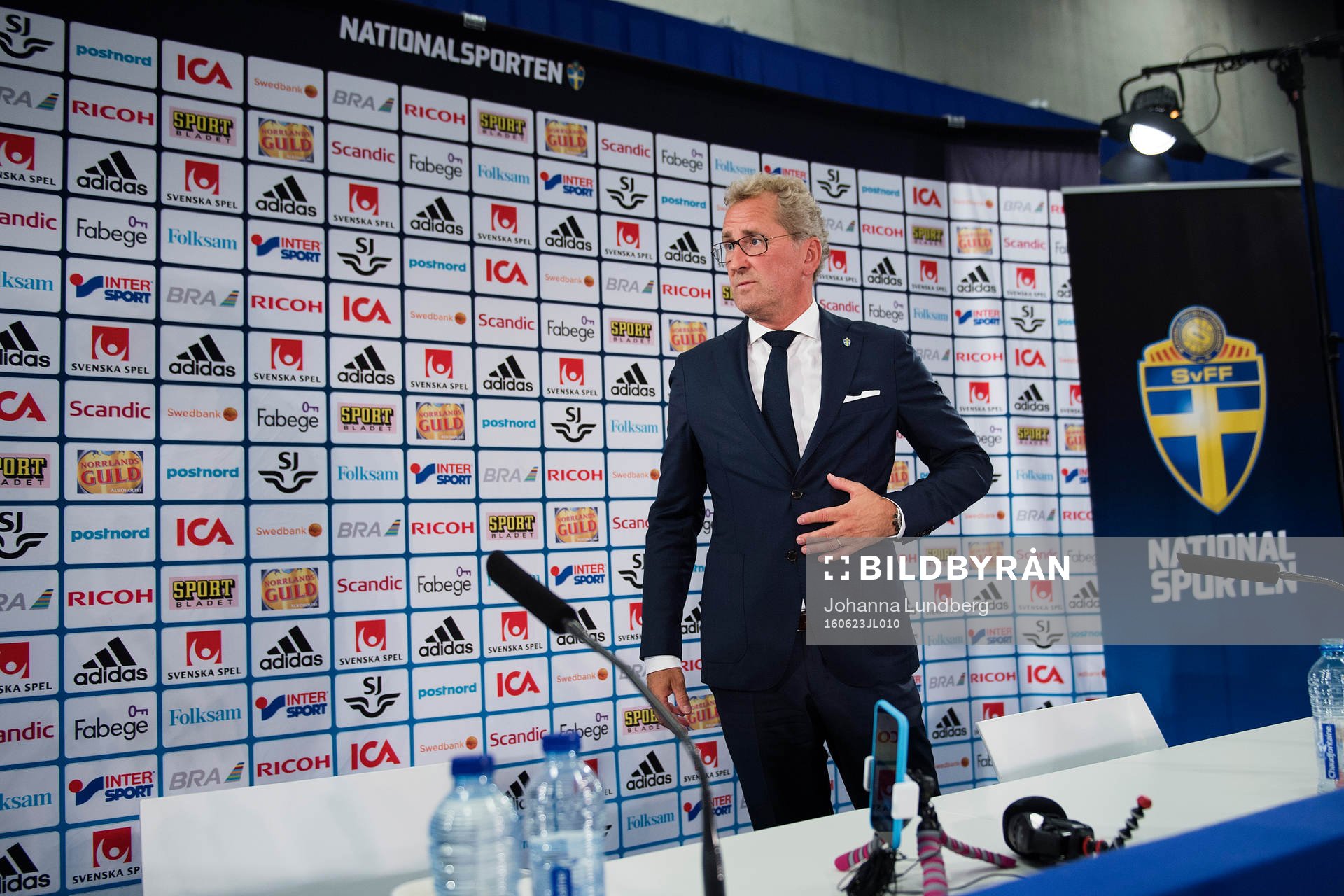 Sveriges förbundskapten Erik Hamrén