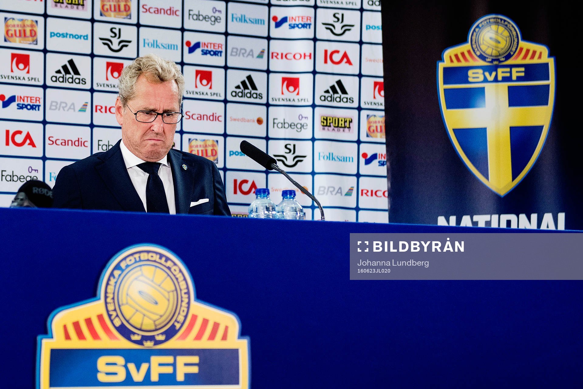 Sveriges förbundskapten Erik Hamrén