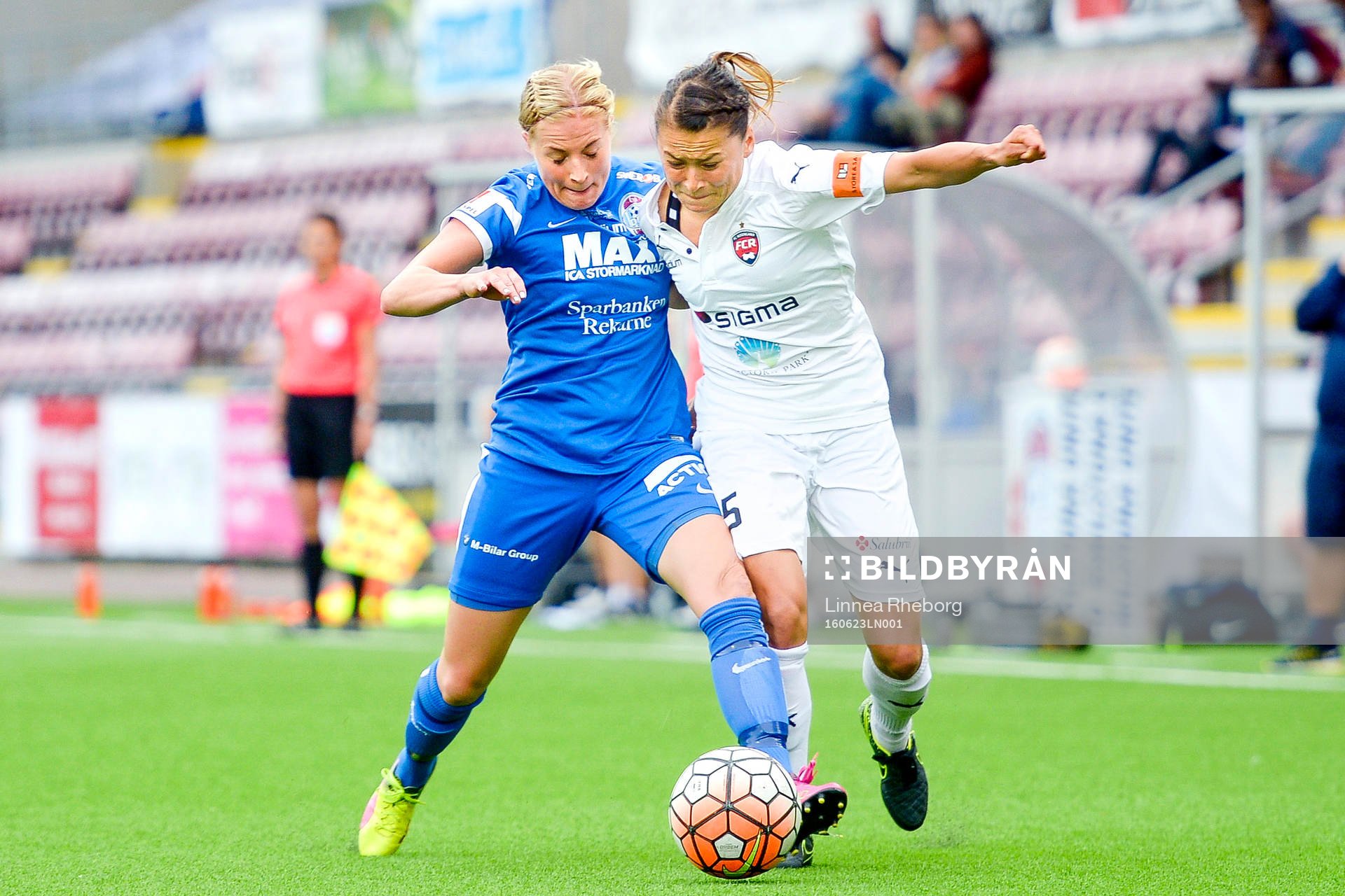 Eskilstunas Annica Svensson och Rosengårds Alexandra Lowe