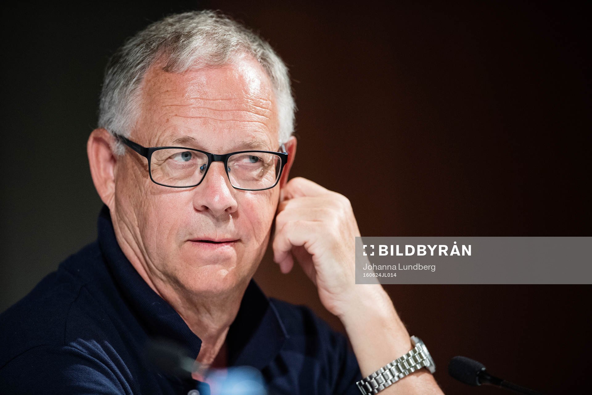 Islands förbundskapten Lars Lagerbäck