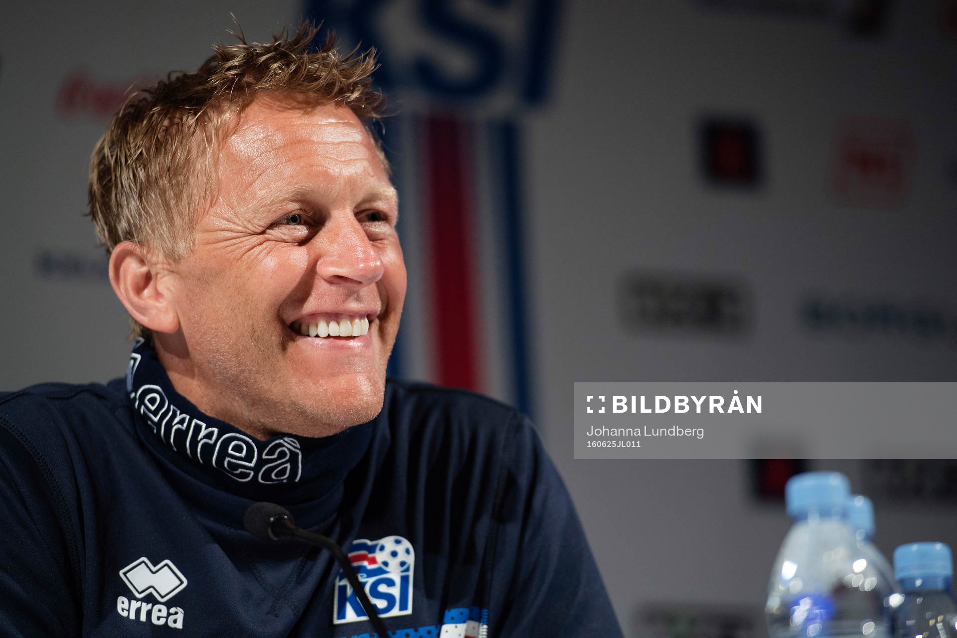 Islands förbundskapten Heimir Hallgrimsson