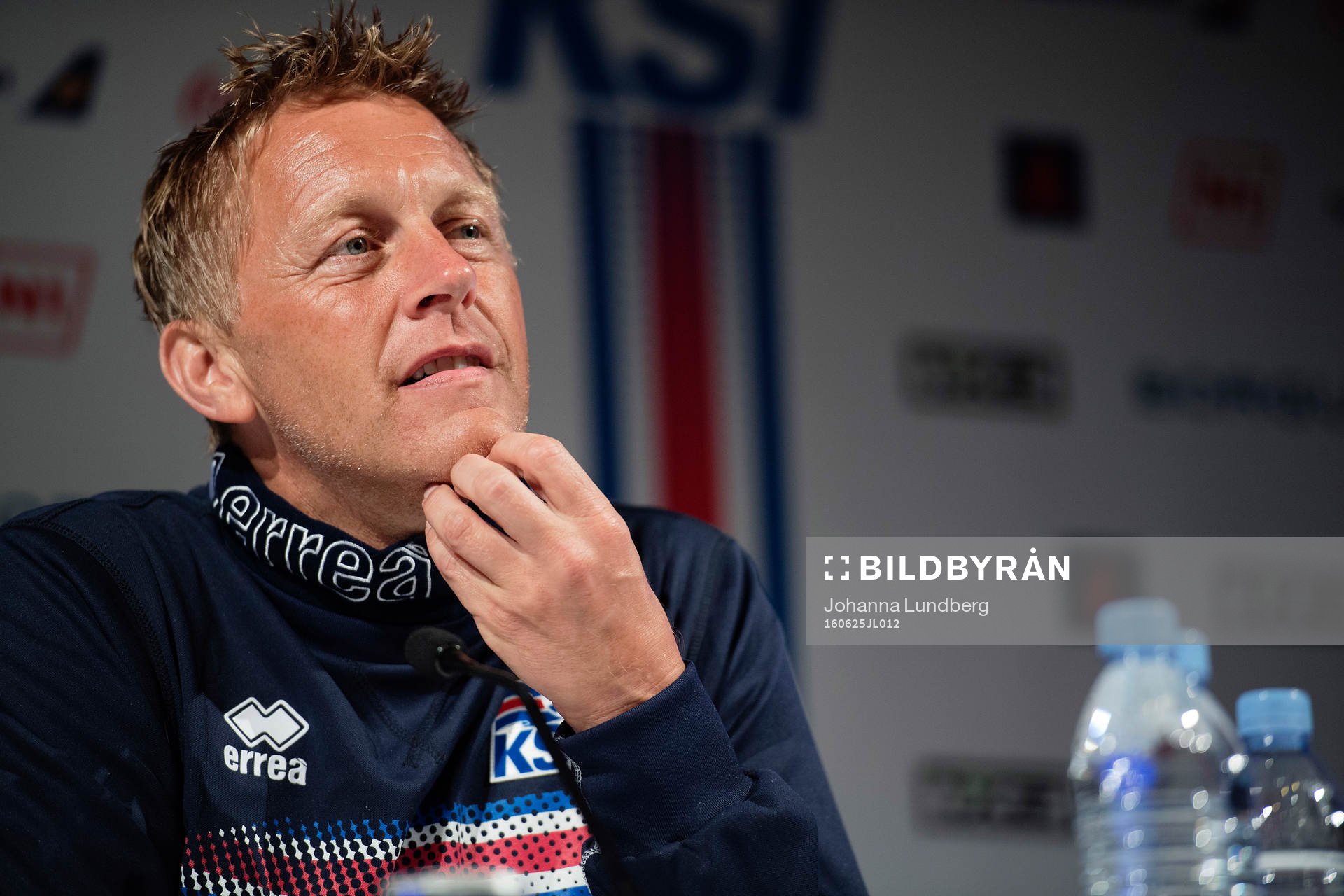 Islands förbundskapten Heimir Hallgrimsson
