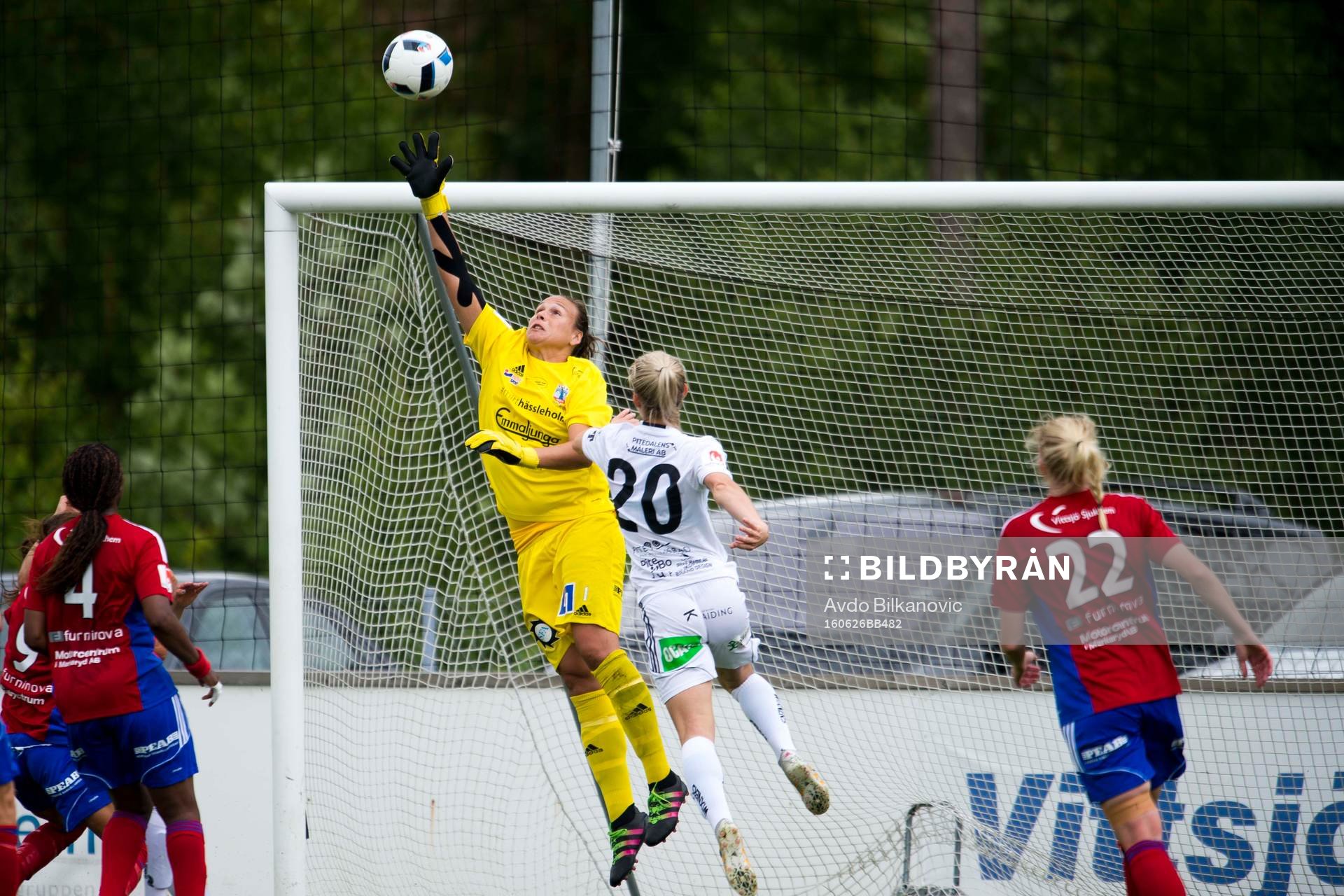 Vittsjös målvakt Katlynn Fraine