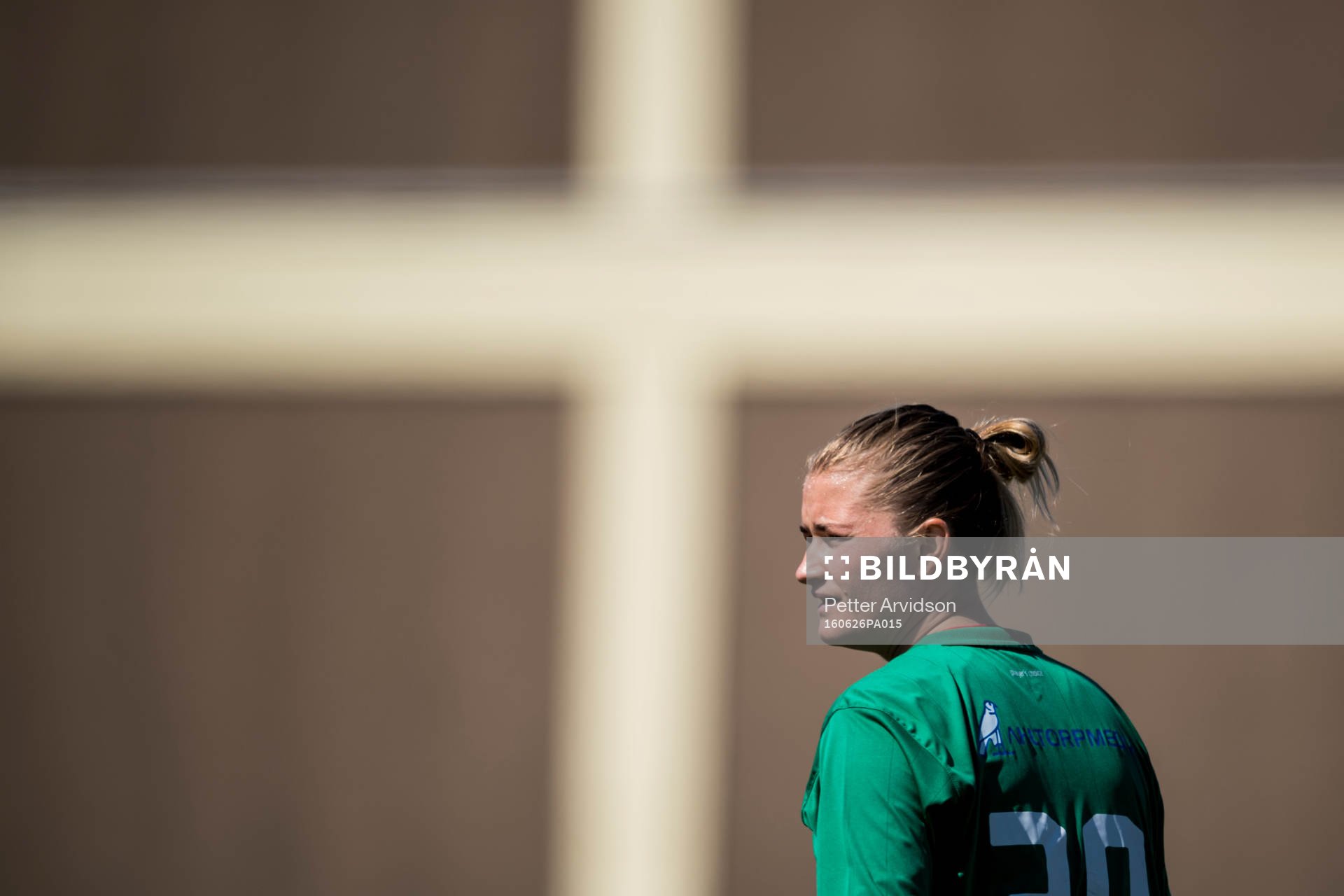 Hammarbys målvakt Lina Ringshamre