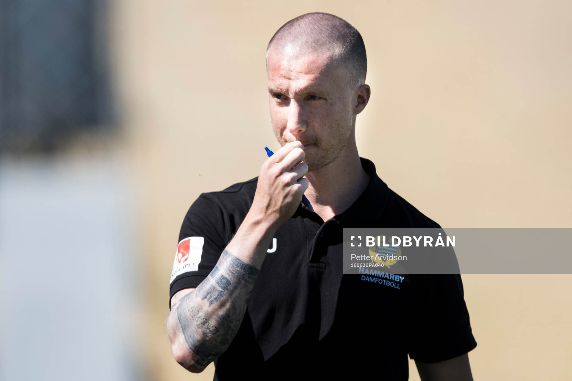 Hammarbys tränare Olof Unogård