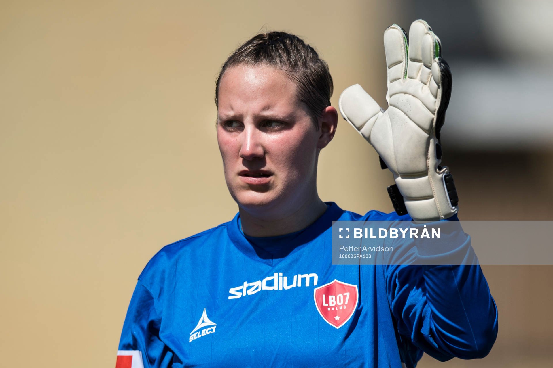 LB07s målvakt Emma Lind