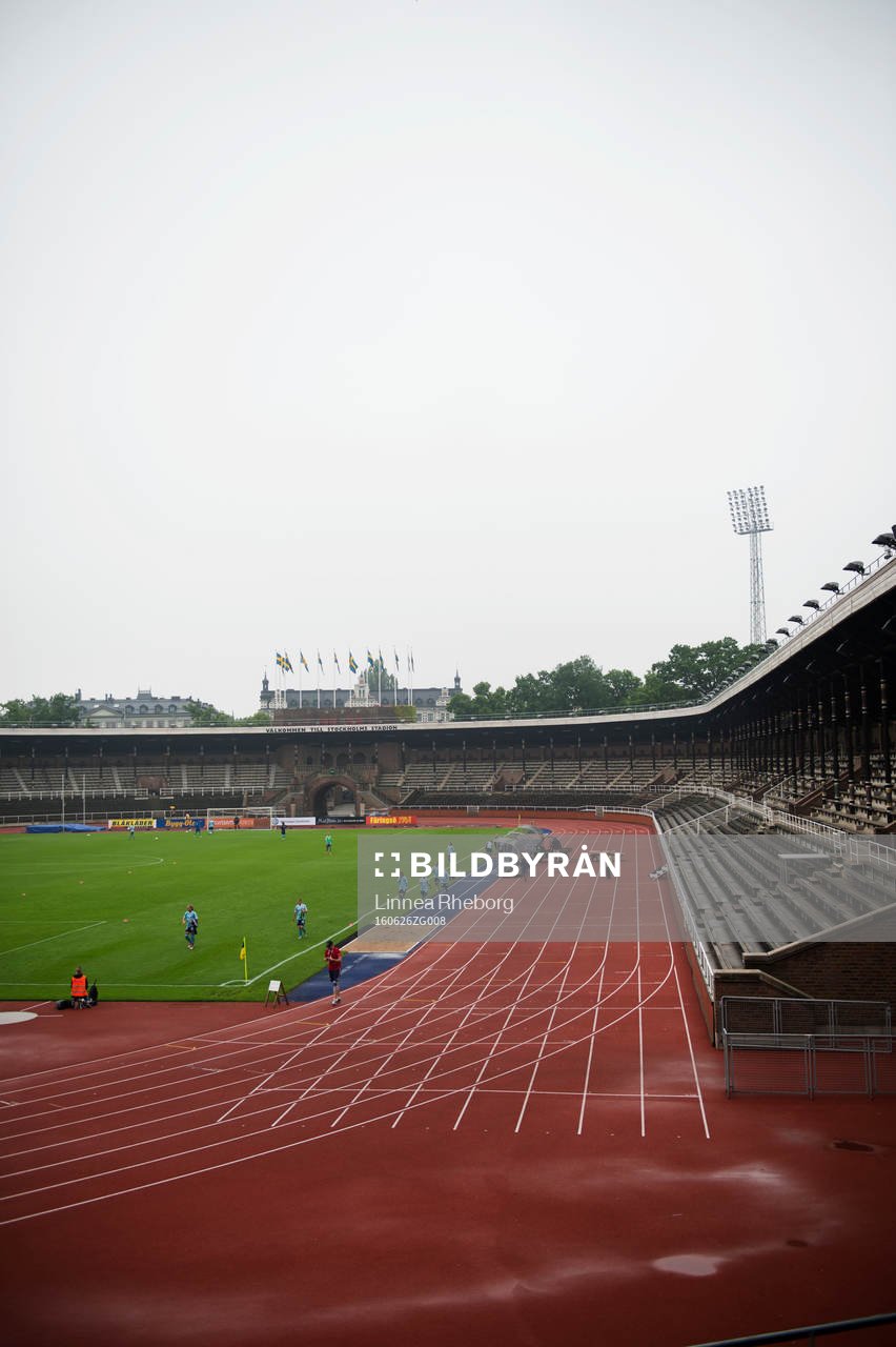 Interiör av Stockholms Stadion