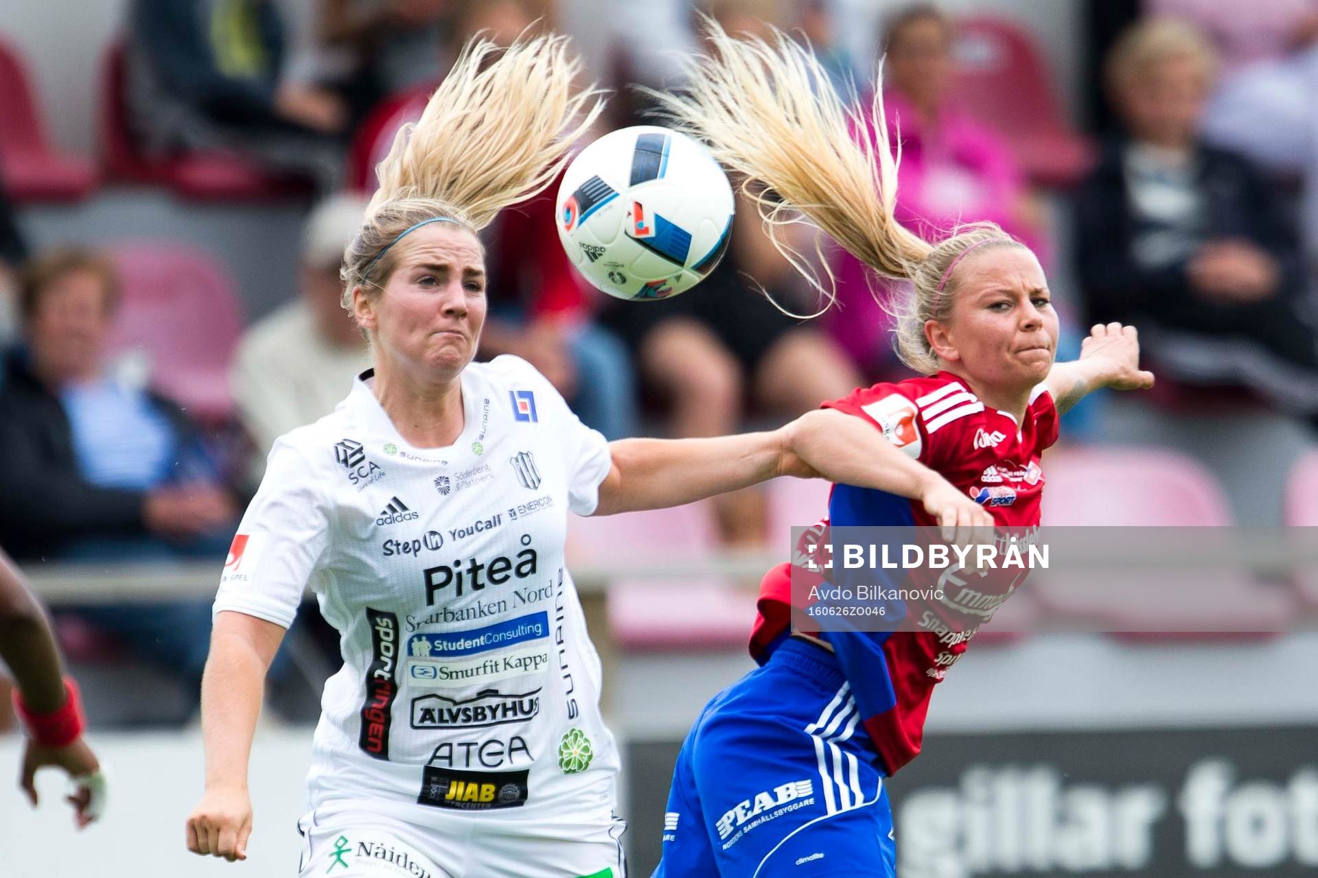 Piteås Irma Helin  i nickduell mot Vittsjös Linda