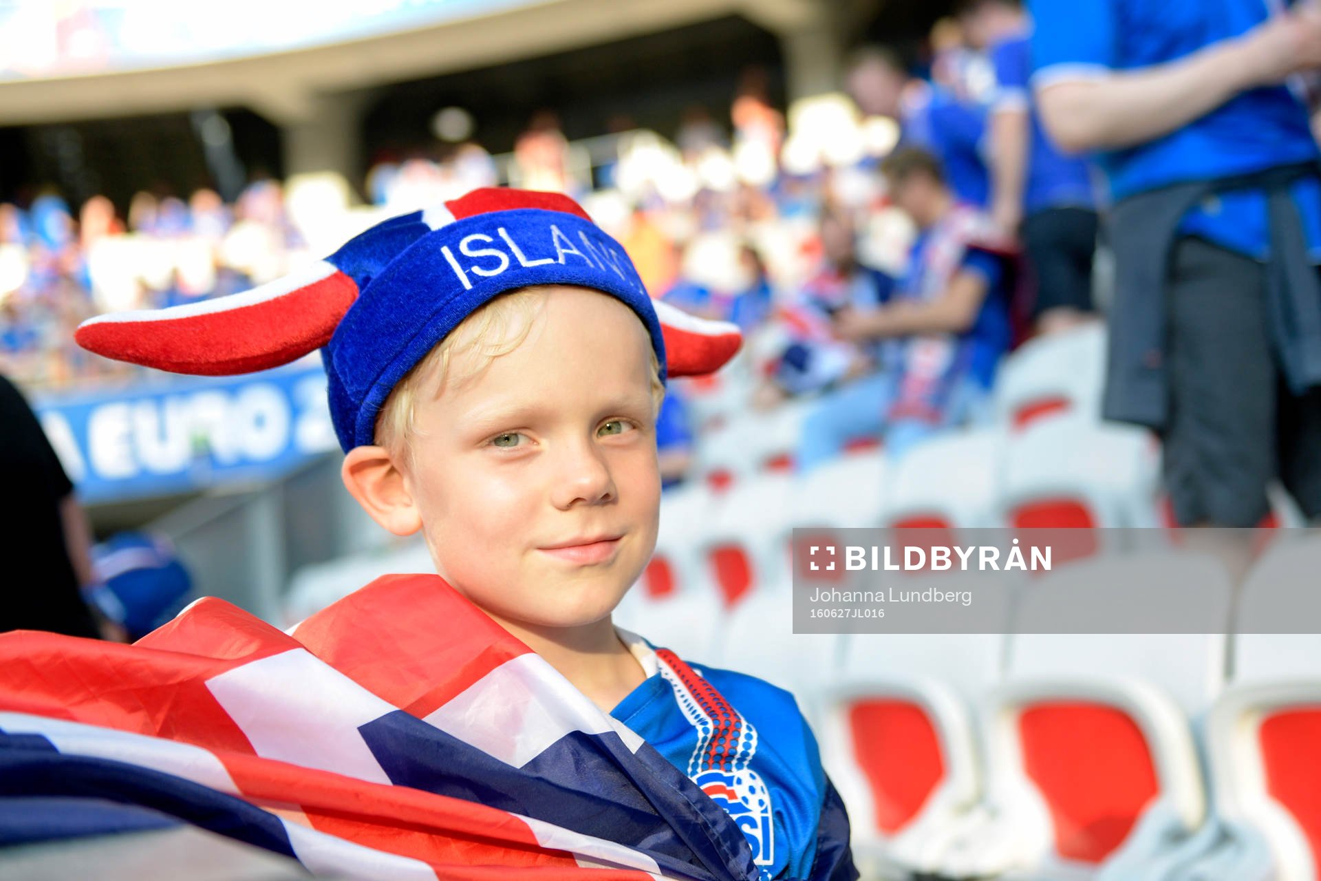 Isländska supportrar